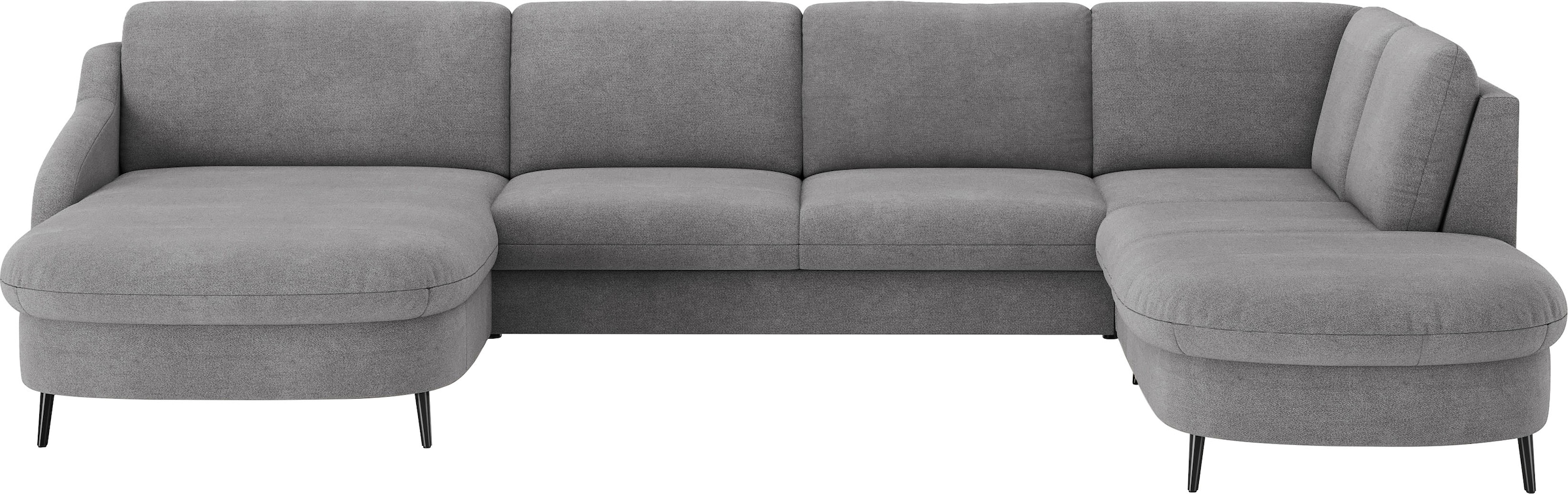 sit&more Wohnlandschaft "Soul U-Form" wahlweise mit Bettfunktion und Bettka günstig online kaufen