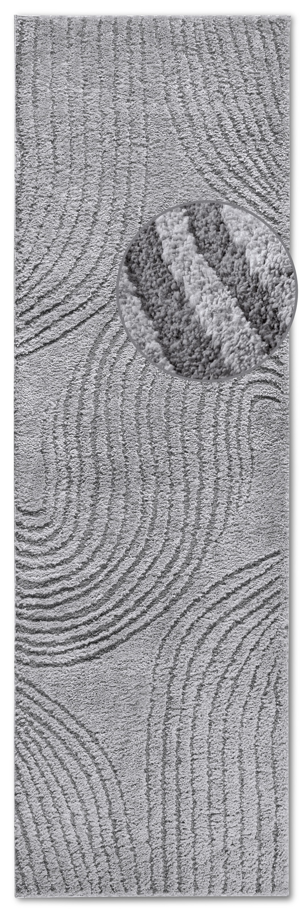 ELLE DECORATION Designteppich »Pigment«, rechteckig, 18 mm Höhe, Hochflor, Shaggy, Läufer, weich, Langflor, modern, Hoch Tief Effekt