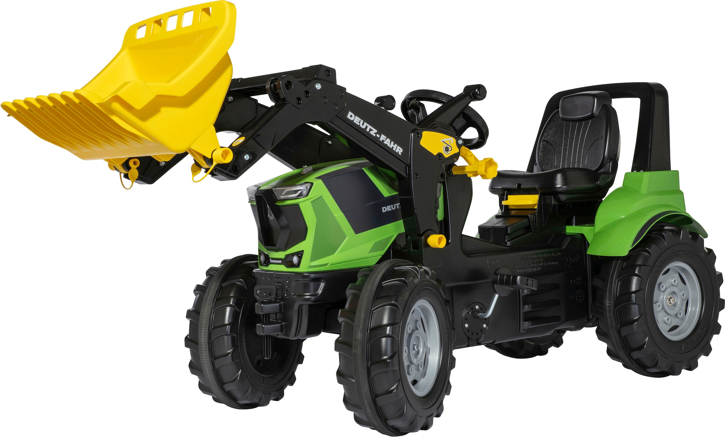 Trettraktor »rollyFarmtrac Premium II Deutz 8280 TTV«, mit Frontlader, BxTxH:...