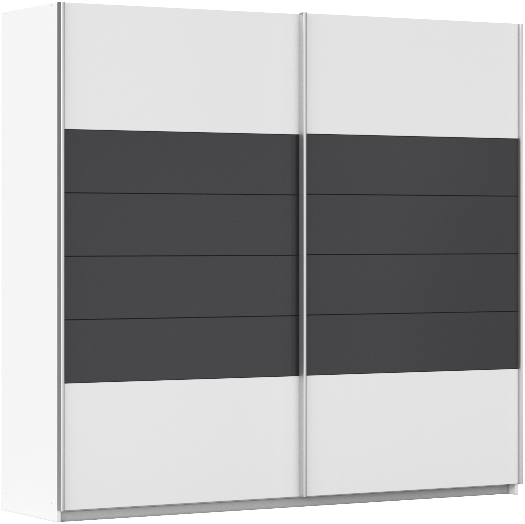 rauch Schwebetürenschrank »Kleiderschrank Schrank Garderobe BARCELONA«, in modernem Farbmix mit viel Stauraum MADE IN GERMANY