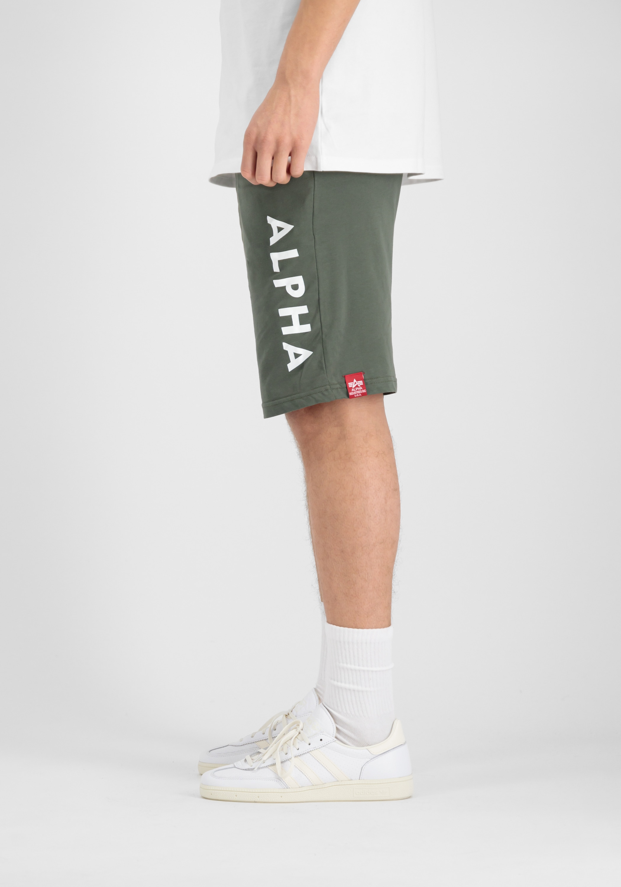 3. Bild von Alpha Industries Sweatshorts »Alpha Industries Men - Shorts Alpha Jersey Short«