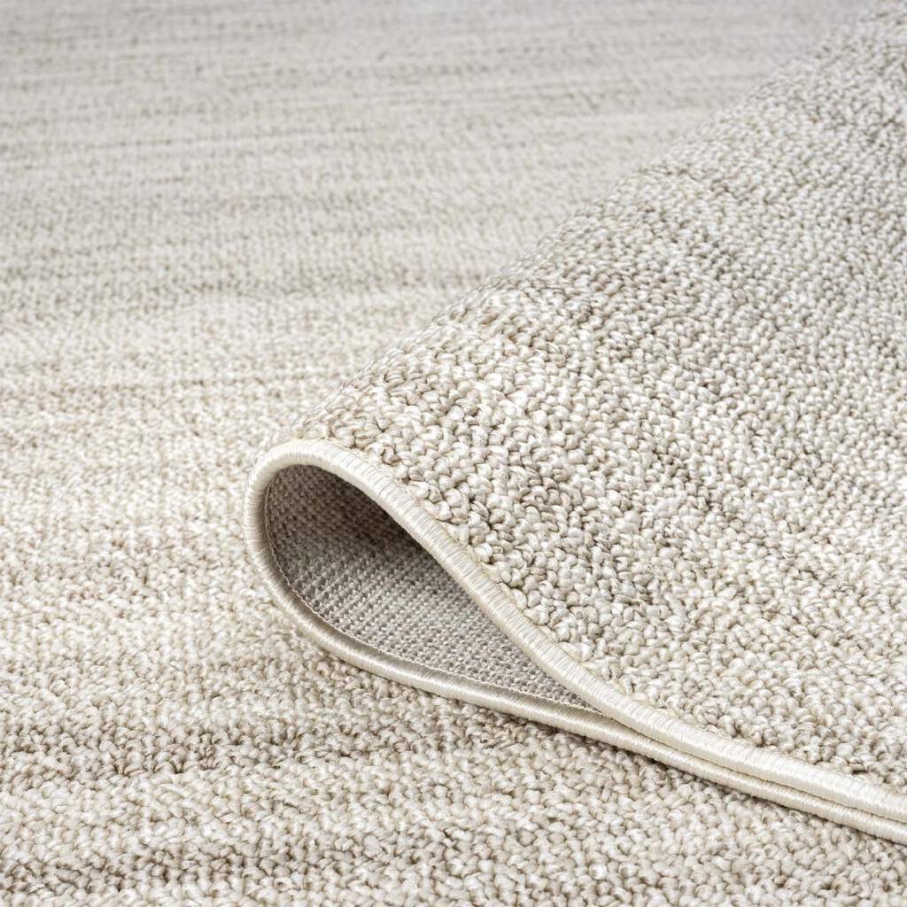 Carpet City Teppich »CLASICO 0052«, rund, 11 mm Höhe, Kurzflor, Hochtief-Muster, Boho, Wohnzimmer