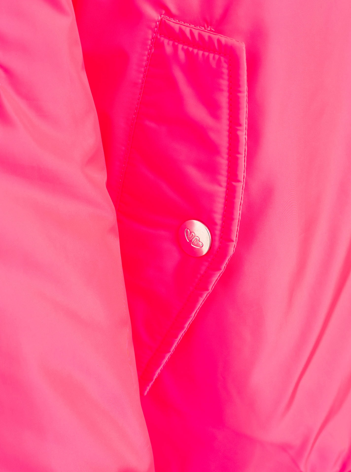 Zwillingsherz Bomberjacke »"Happy"« ohne Kapuze verdeckter Reißveschluss, Taschen