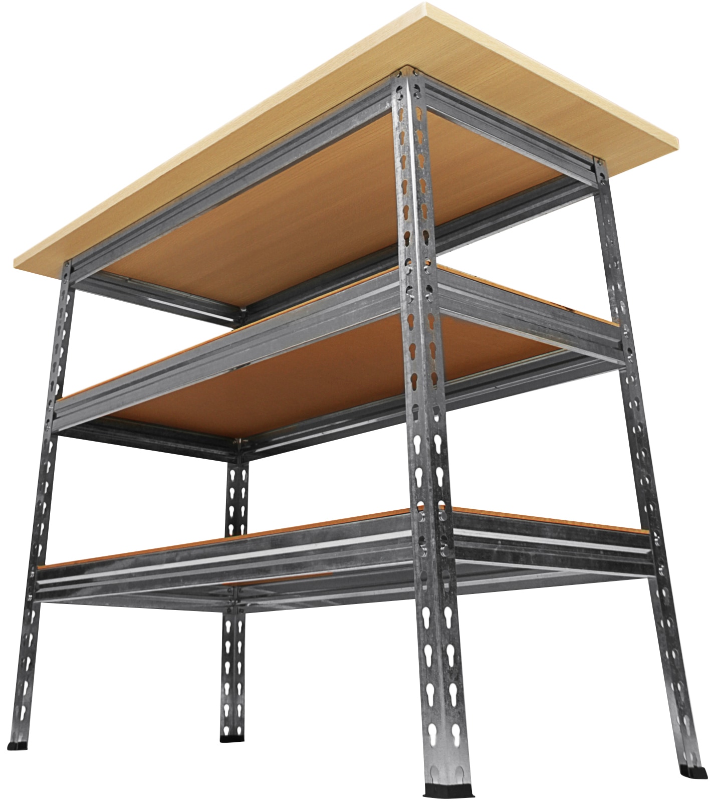 ONDIS24 Werkstatt-Set »Werkbank Uwe«, 120x60x92 cm, mit Werkzeugschrank und Lochwand