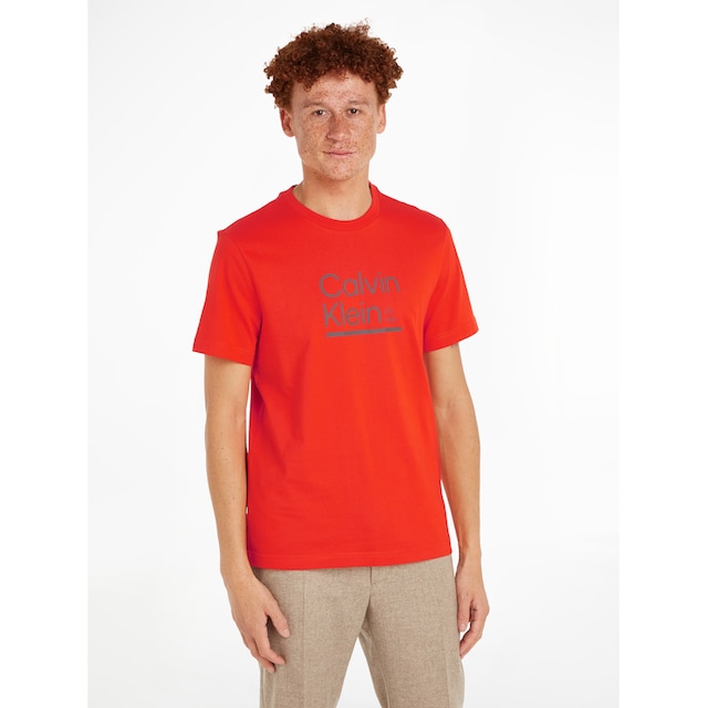 LOGO »CONTRAST mit T-SHIRT«, Klein CK-Logodruck Calvin LINE kaufen T-Shirt