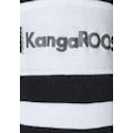 KangaROOS Kapuzenstrickjacke, in trendigem Streifendesign
