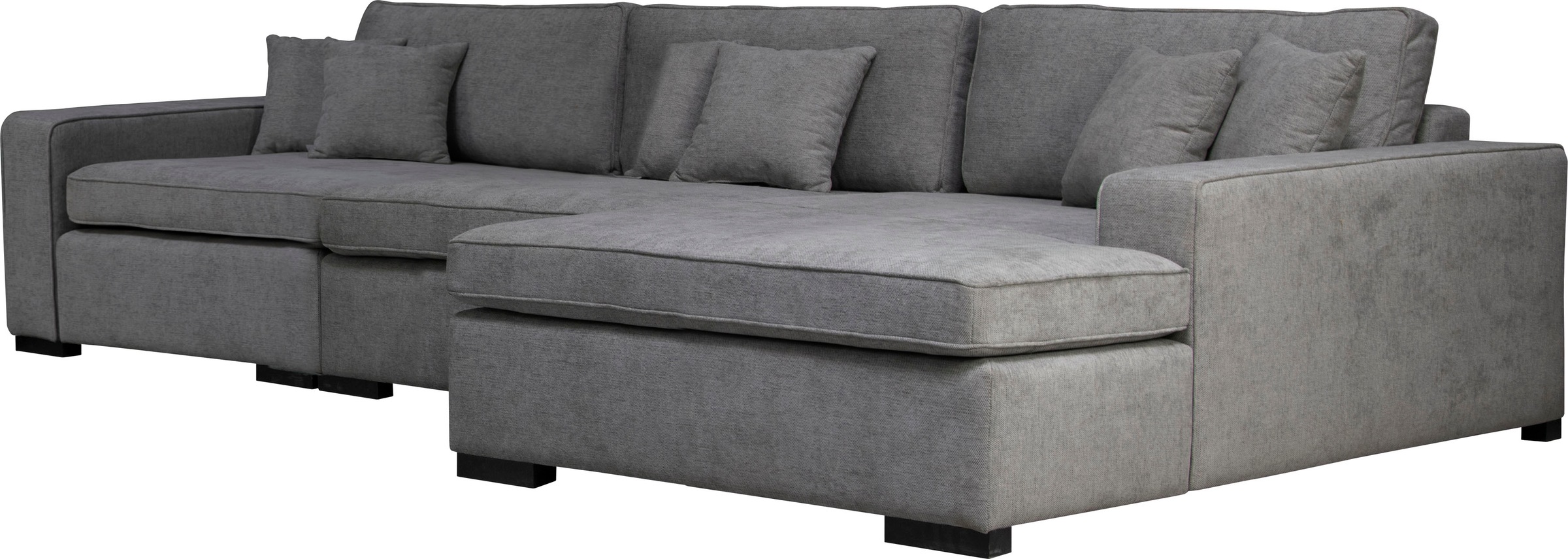 Guido Maria Kretschmer Home&Living Ottomane »Skara L-Form«, Lounge-Sofa mit Federkernpolsterung, in vielen Bezugsvarianten