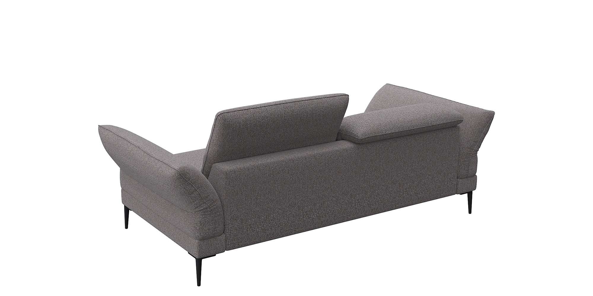 FLEXLUX 2,5-Sitzer »Salino, Funktionssofa, Relaxsofa«, Sofa mit Arm- und Kopfteil-Verstellungen, Kaltschaum & Stahl-Wellen