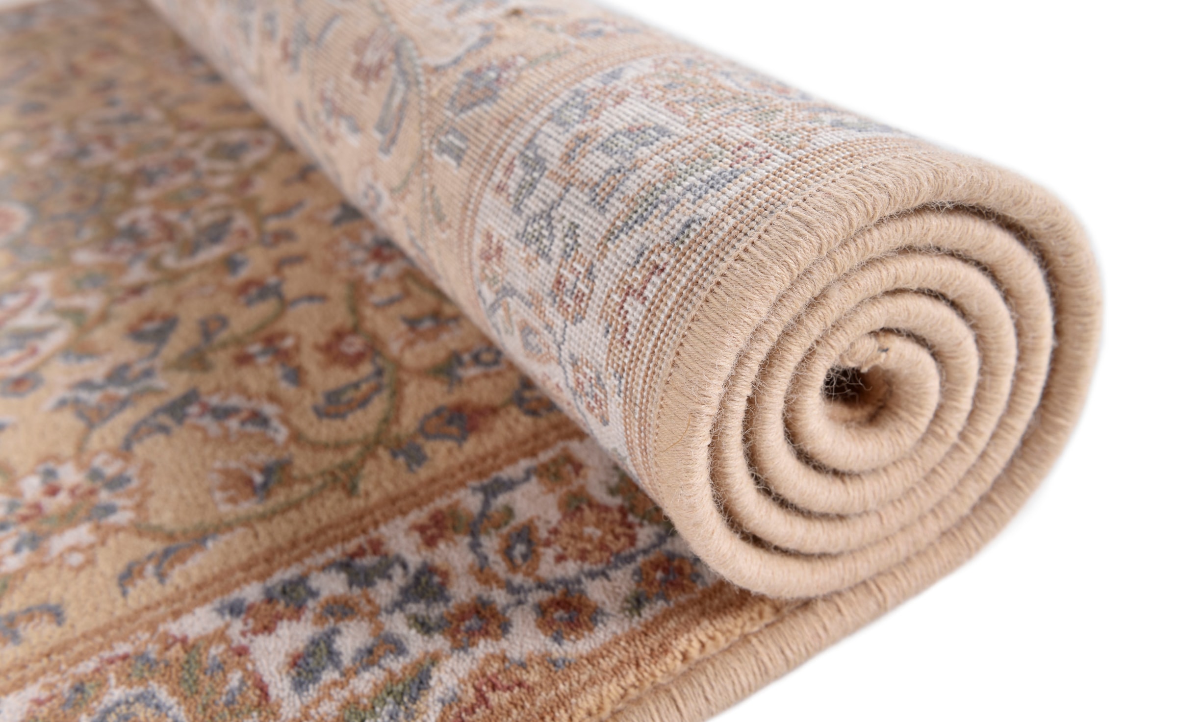 THEKO Wollteppich »Dolna - 859«, rechteckig, 10 mm Höhe, Kurzflor, reine Wolle, Orient-Optik