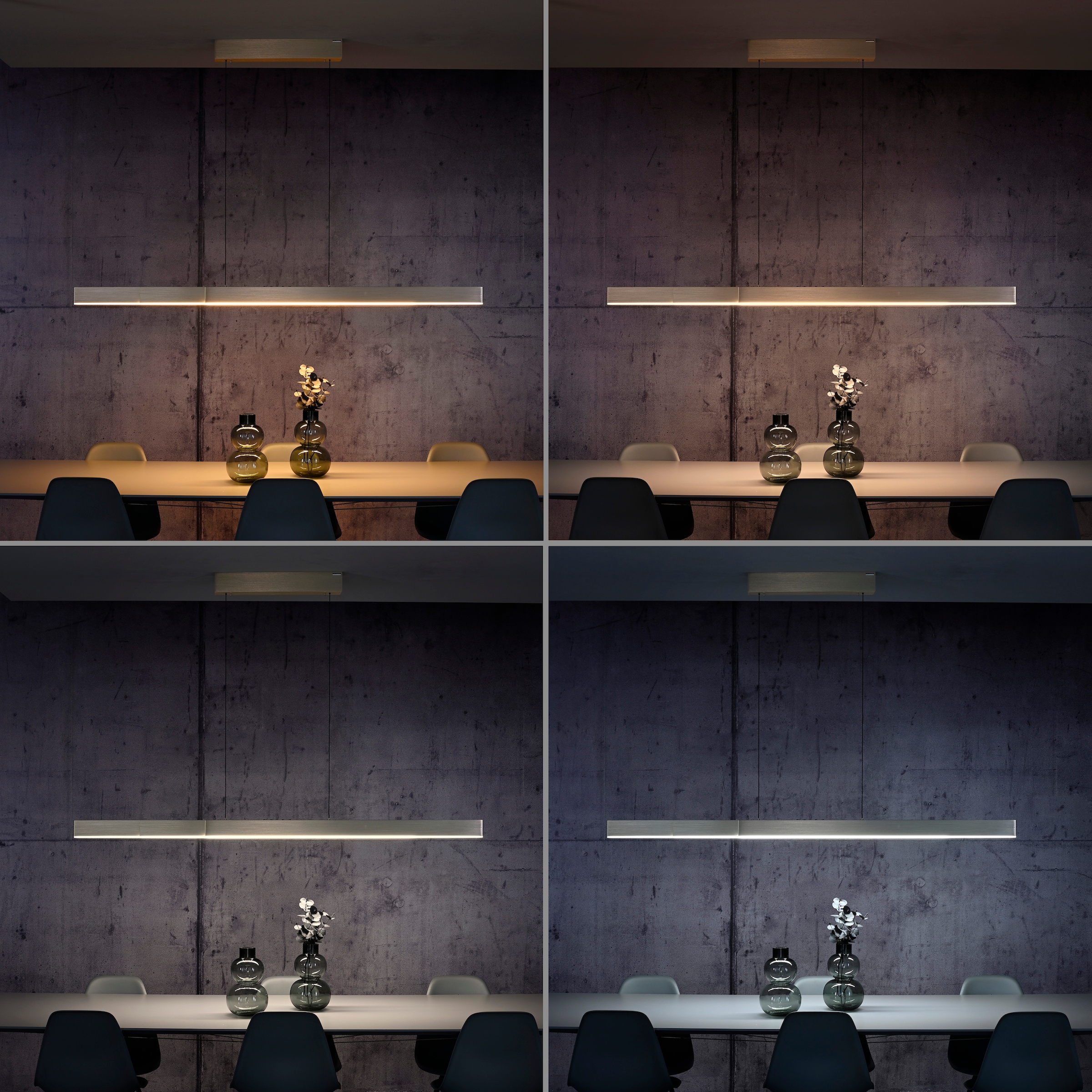 Neuhaus PURE LED Pendelleuchte »PURE Moto-Rise« LED-Board 1 Stk. warmweiß - kaltweiß e-LIFT® Funktion, e-SLIDE® Funktion, Fernbedienung