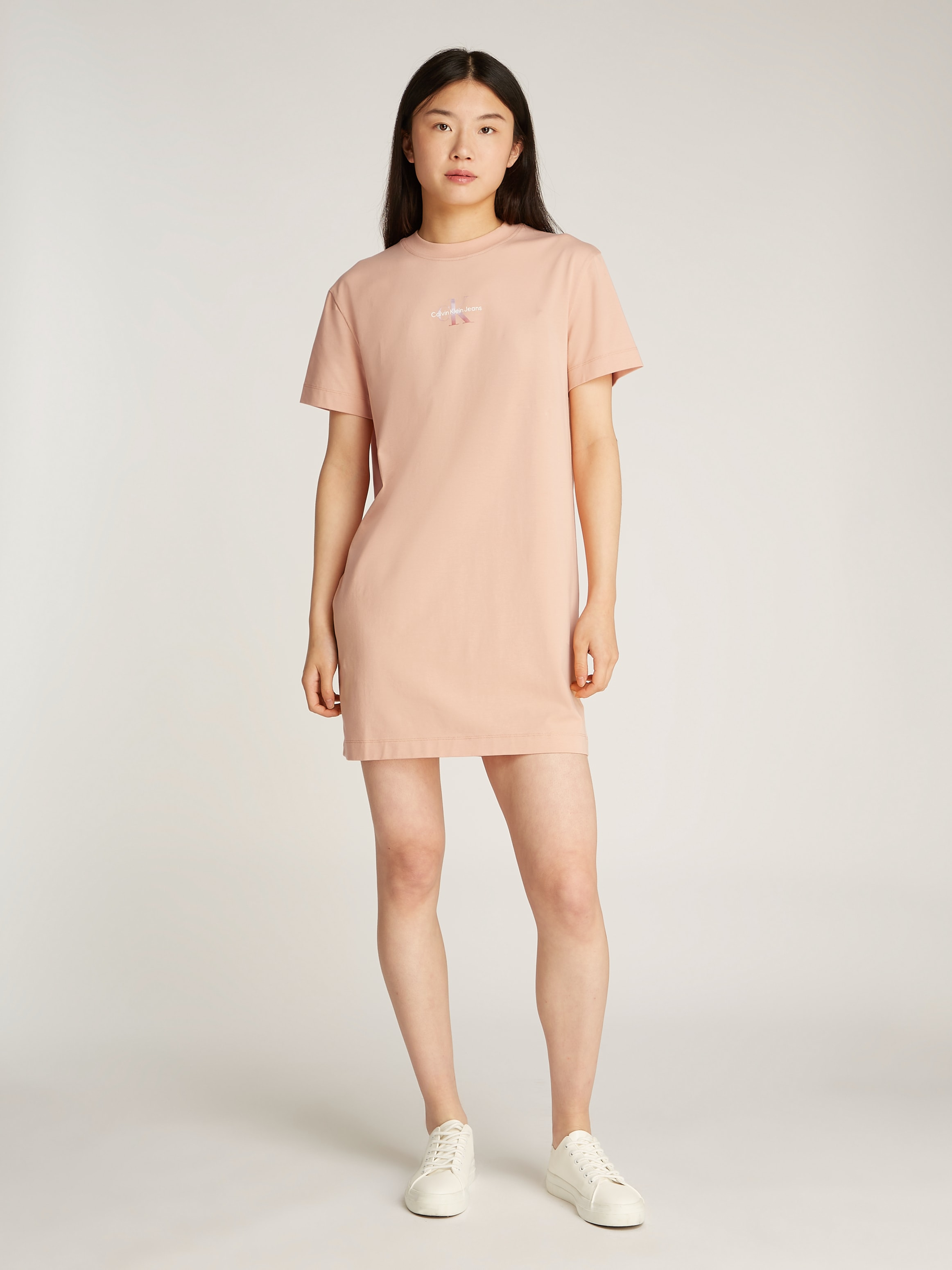Calvin Klein Jeans Shirtkleid »GRADIENT MONOLOGO TEE DRESS«, mit Logodruck