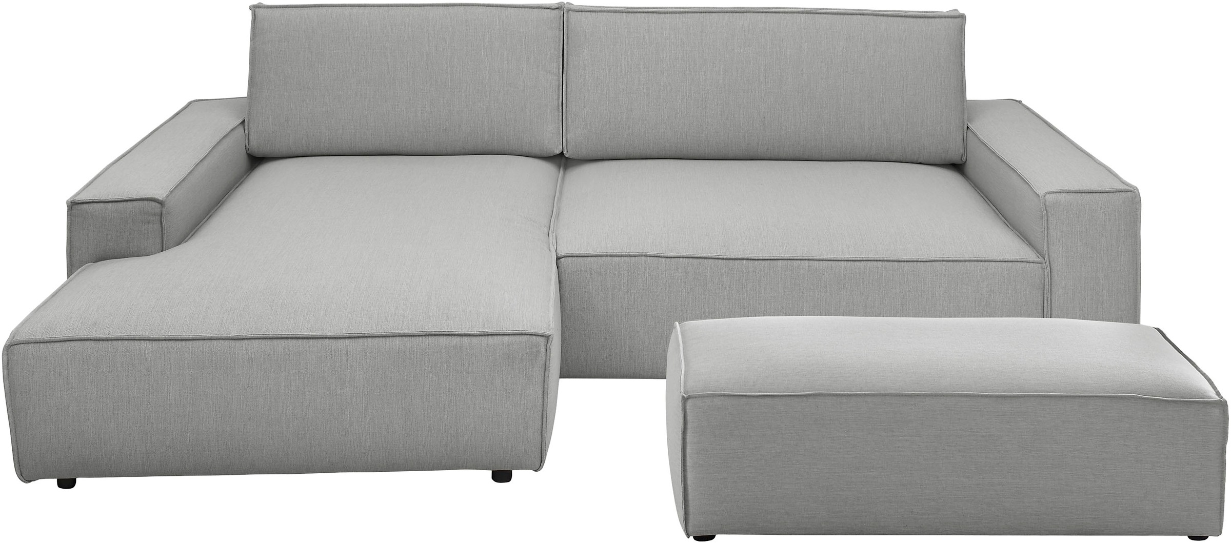 Home affaire Polsterecke »SHERWOOD XXL tief, L-Form, Schlaffunktion, Bigsof günstig online kaufen