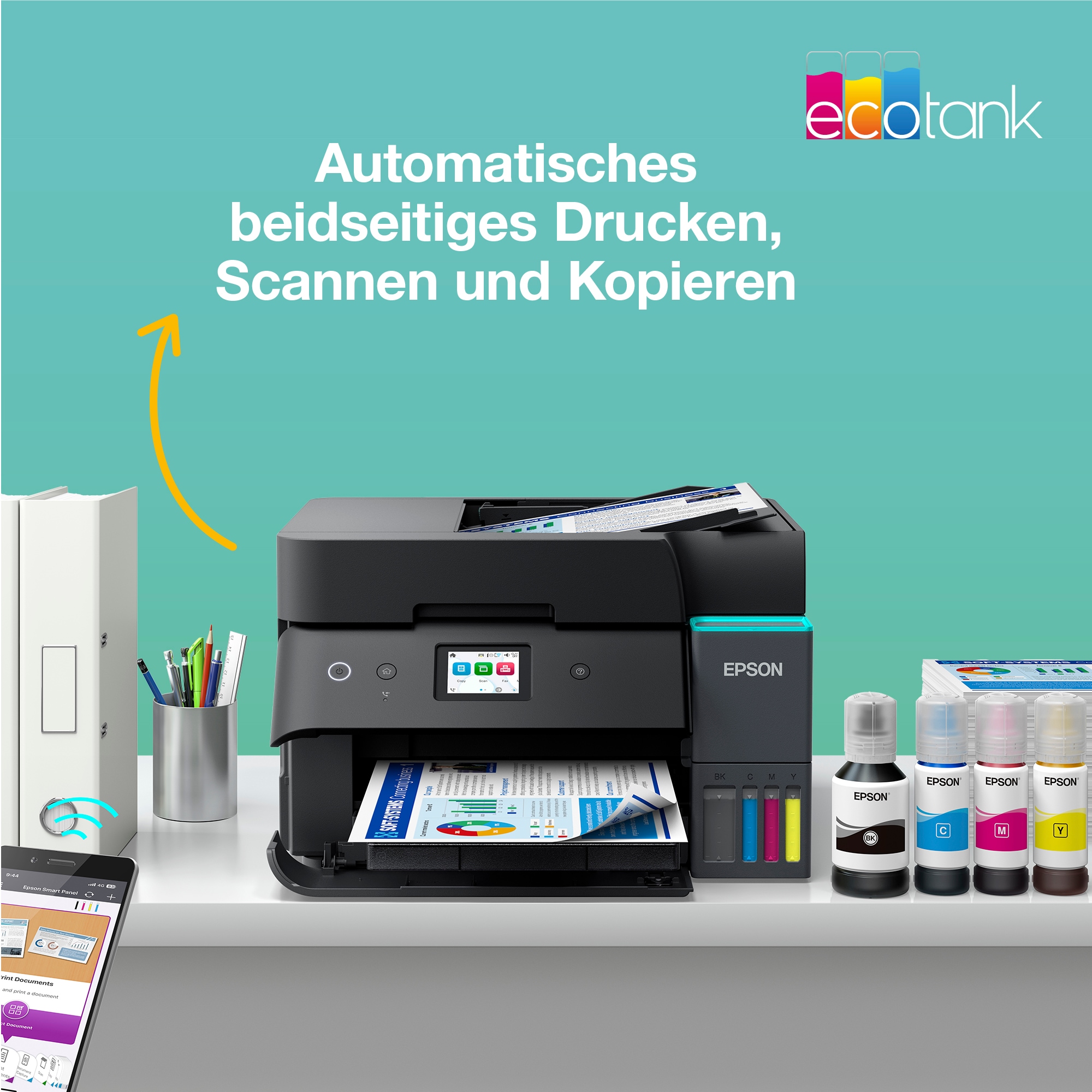 Epson Multifunktionsdrucker »EcoTank ET-4955«