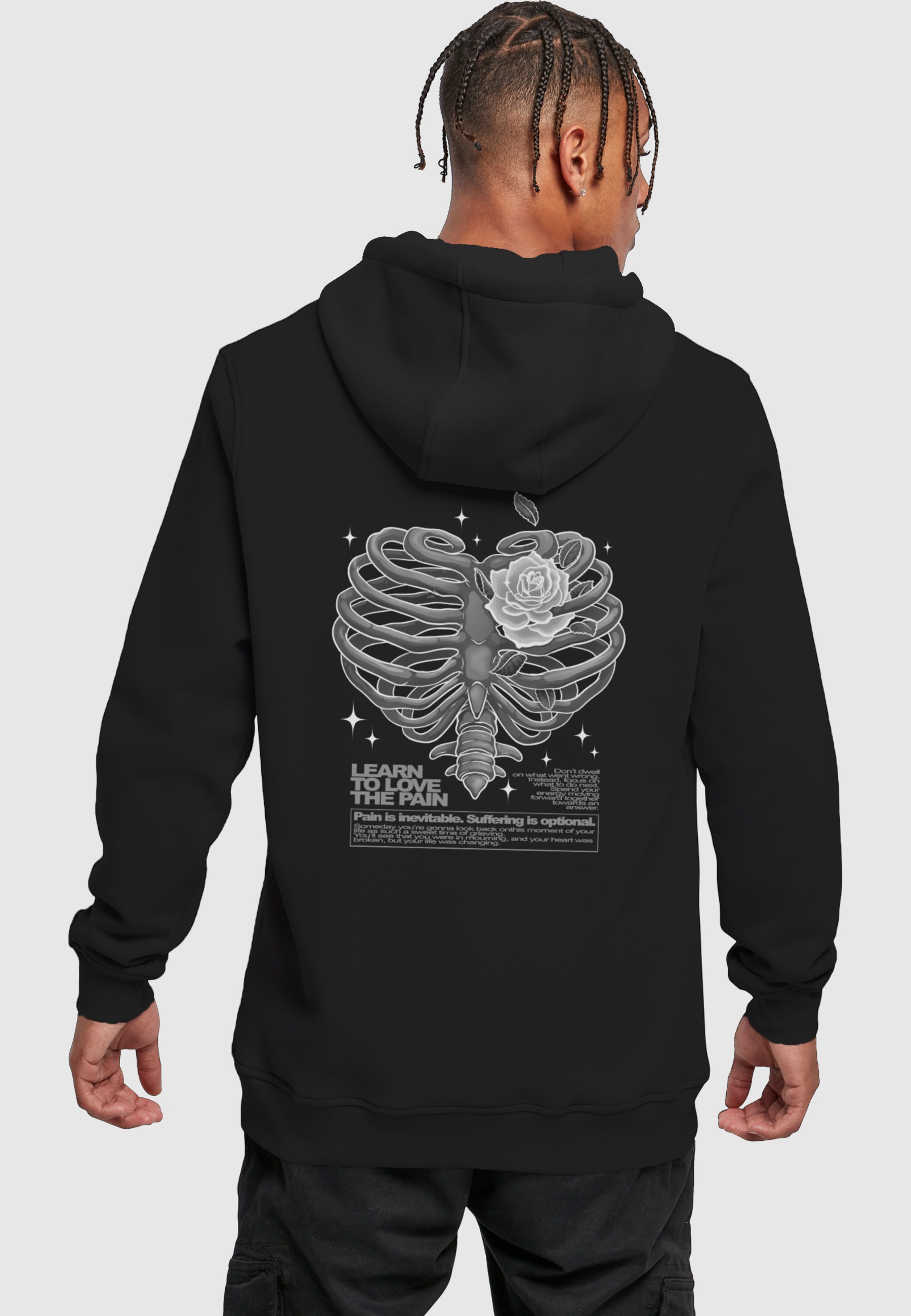 MisterTee Kapuzenpullover »MisterTee Herren Heart Cage Hoody« 1 Stk.
