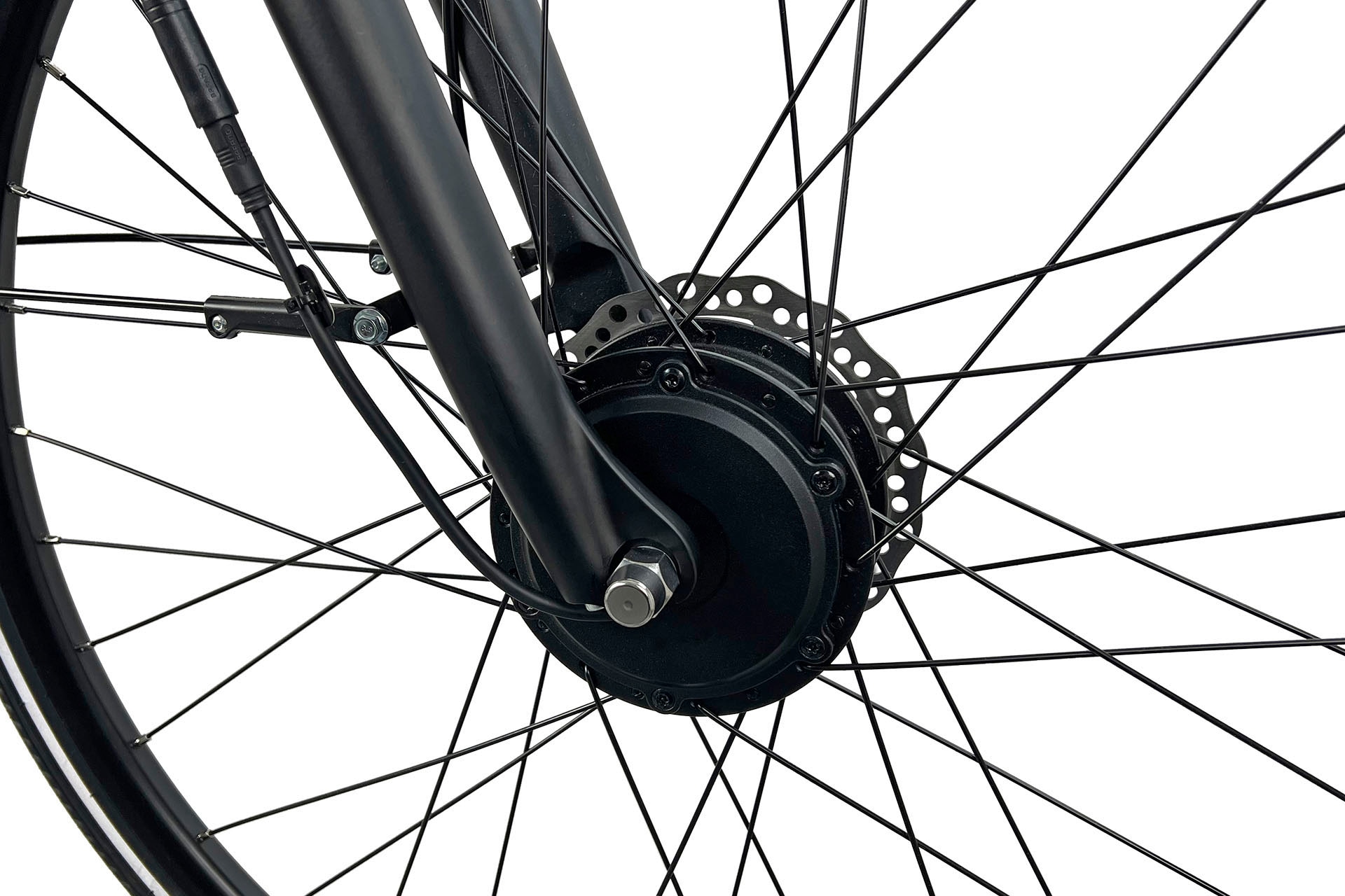 LLobe E-Bike »City E-Bike 28" Millenium 7G«, Frontmotor 250 W