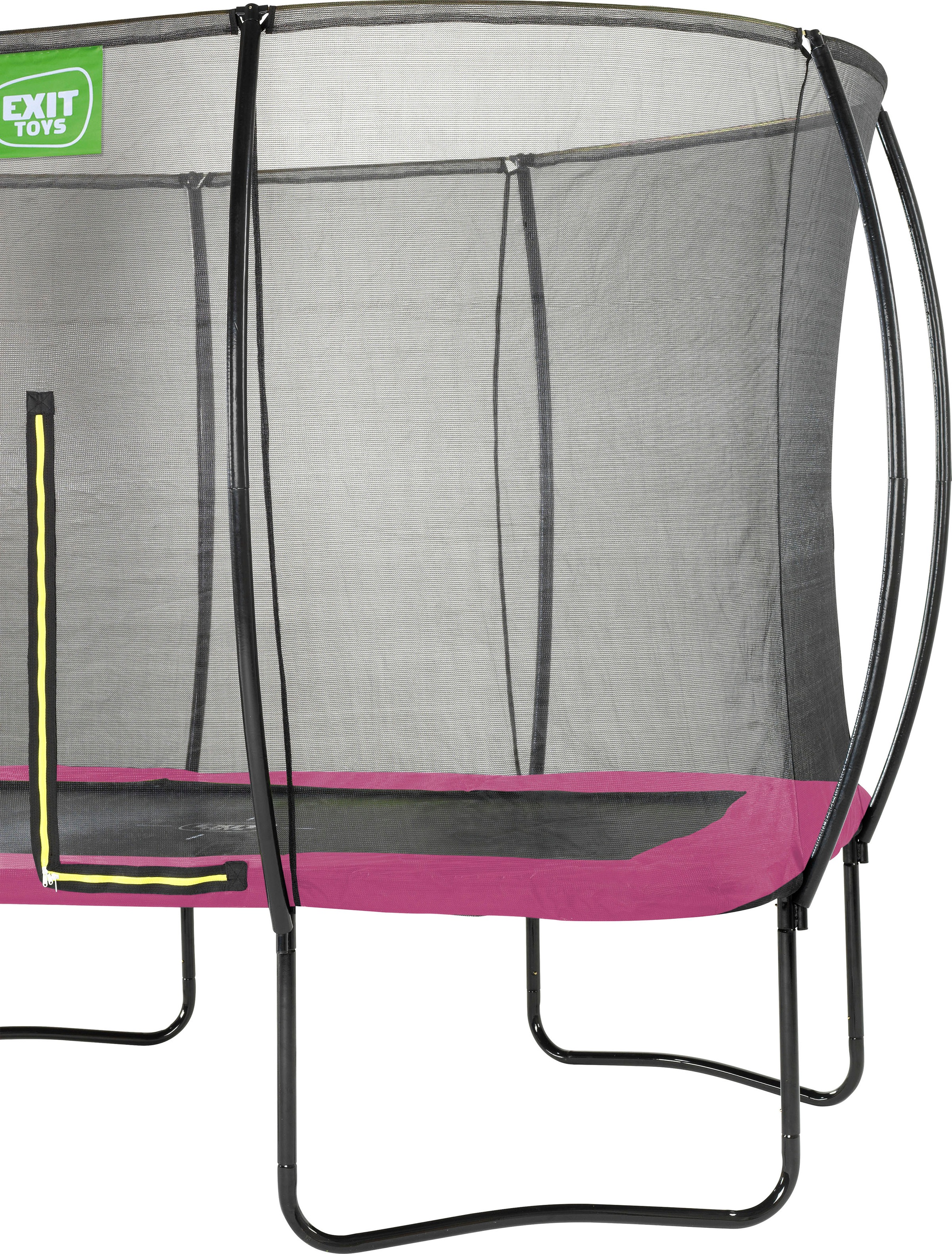 EXIT Gartentrampolin »Silhouette«, BxT: 214x305 cm, mit Sicherheitsnetz