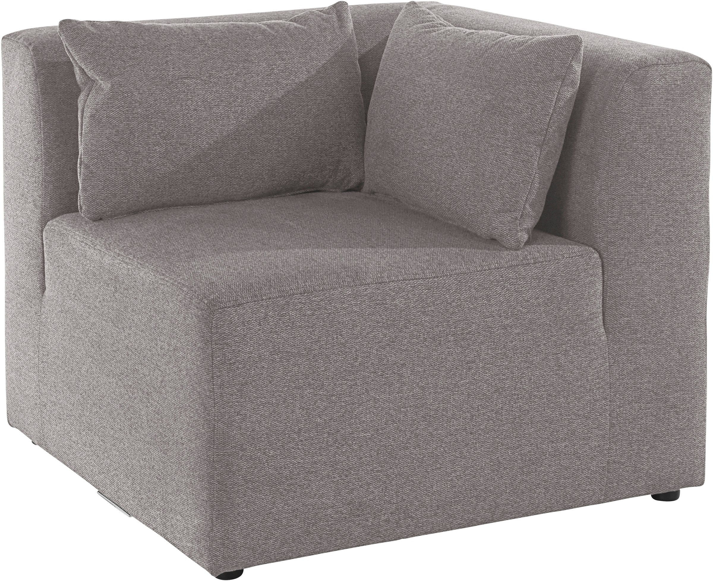 Leonique Sofa-Eckelement »Alexane«, Armlehne wählbar, in vielen Bezugsquali günstig online kaufen