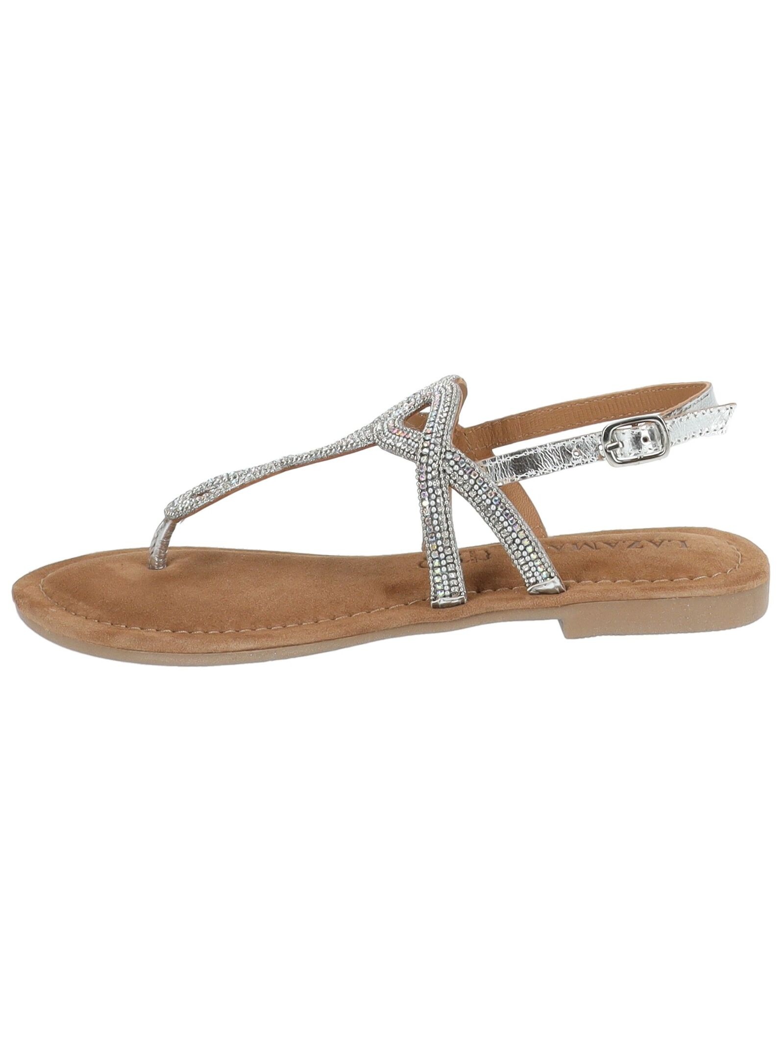 Lazamani Riemchensandale »Lazamani Sandalen Leder/Textil«