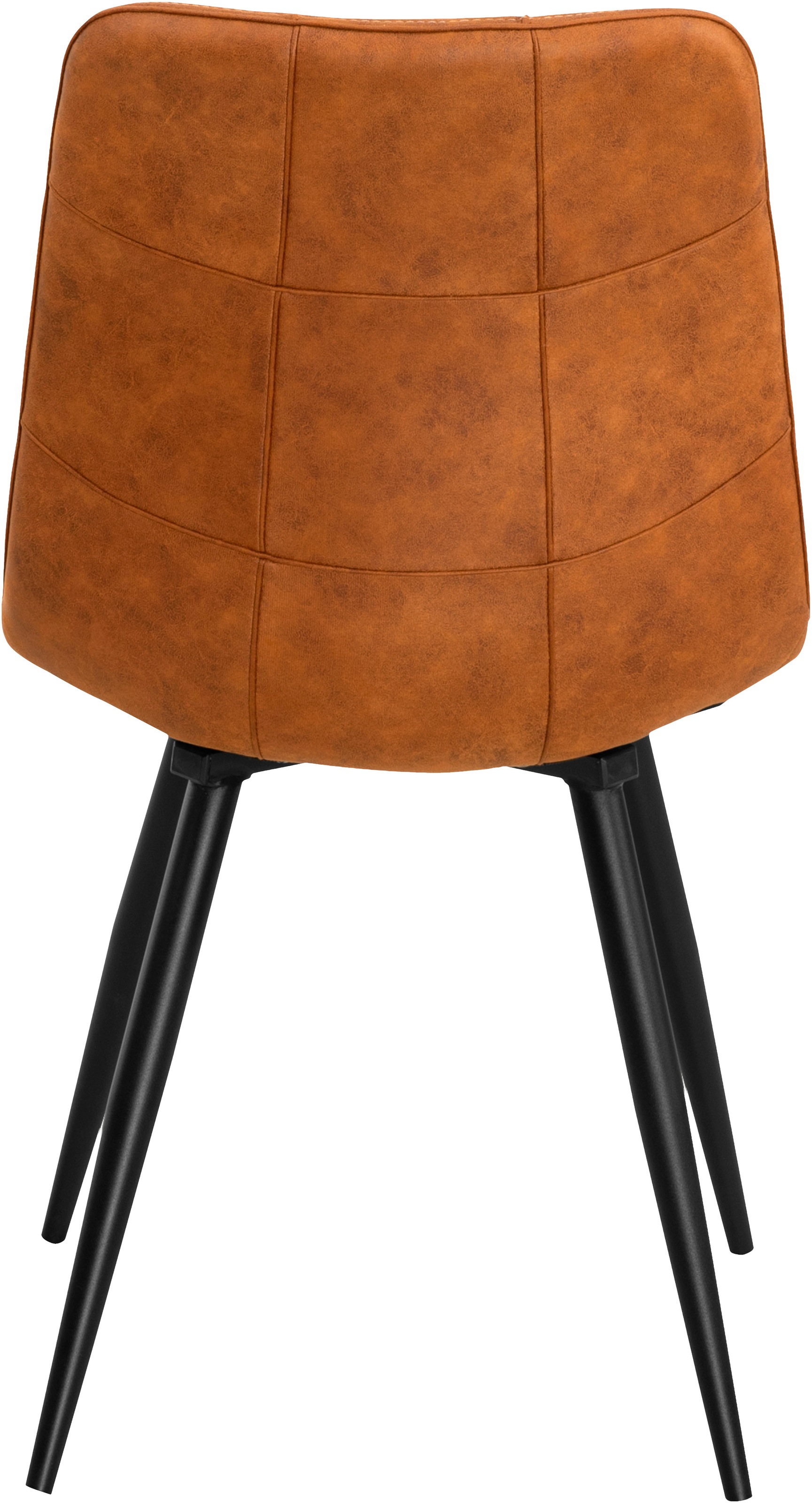 OMG Design Esszimmerstuhl »Peak«, (Set), 1 St., Stoff, moderne Sitzschale in Microfaser Lederoptik