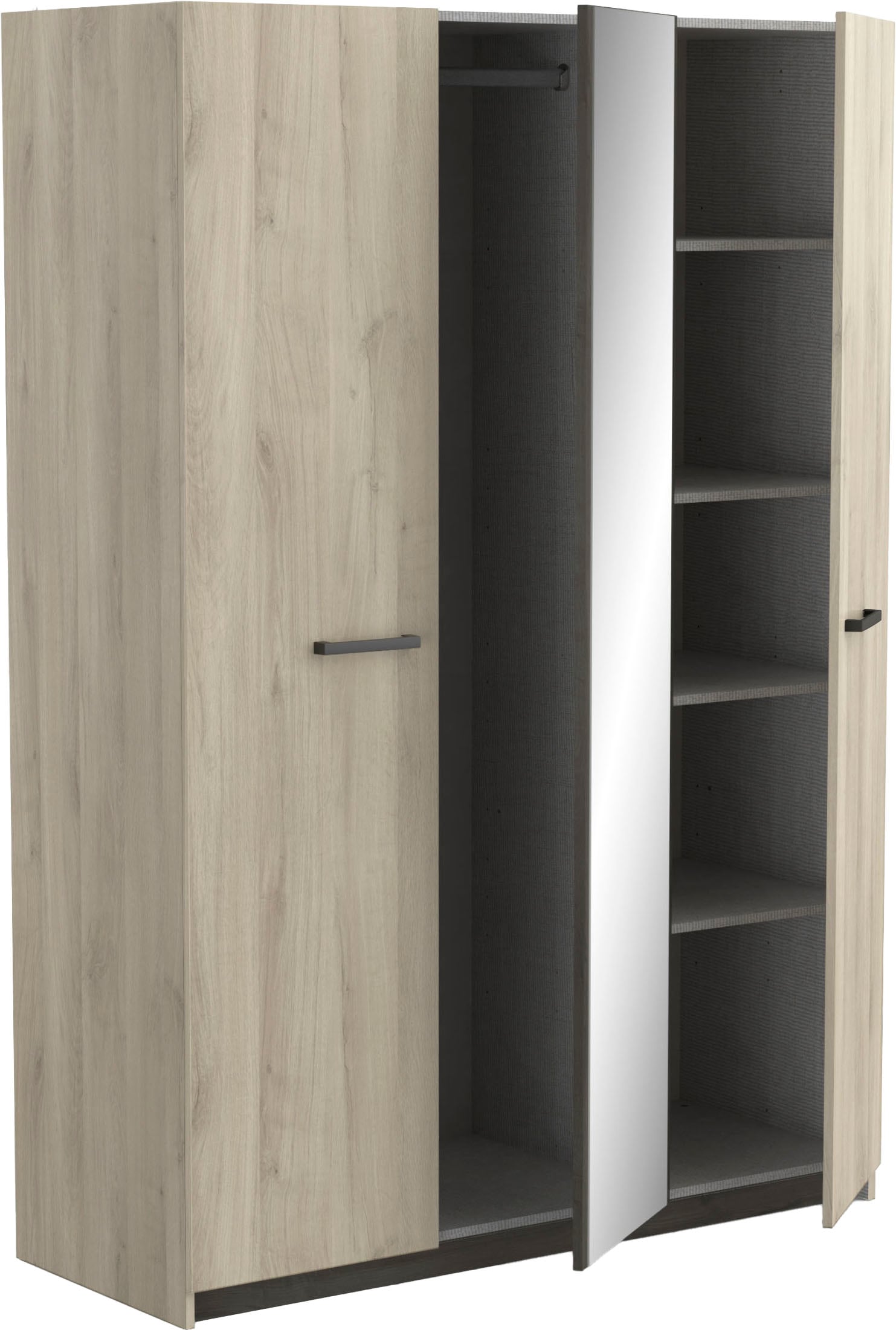 Demeyere GROUP Kinderkleiderschrank »Watson« SCHRANK 3 TUERIG/1 SPIEGEL