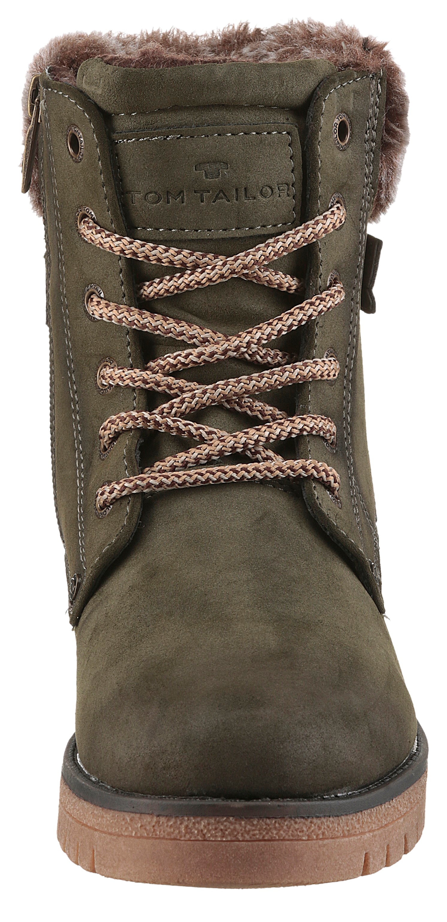 TOM TAILOR Winterboots, Workerboots, Hiking Boot mit Blockabsatz