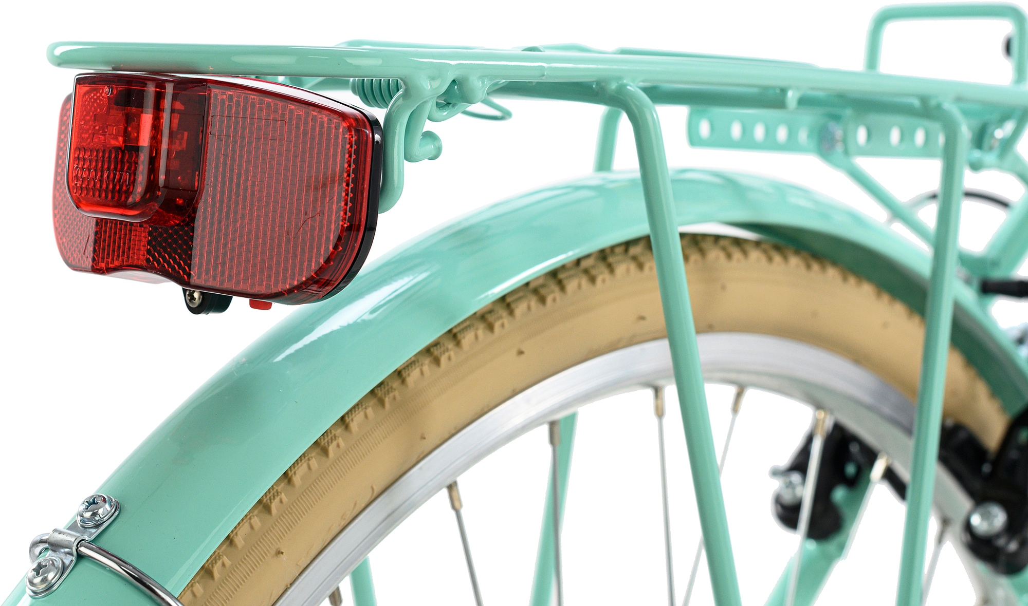 3. Bild von KS Cycling Cityrad »Cantaloupe«, 6 Gang, Shimano, Tourney Schaltwerk, Kettenschaltung, für Damen, Kettenschaltung