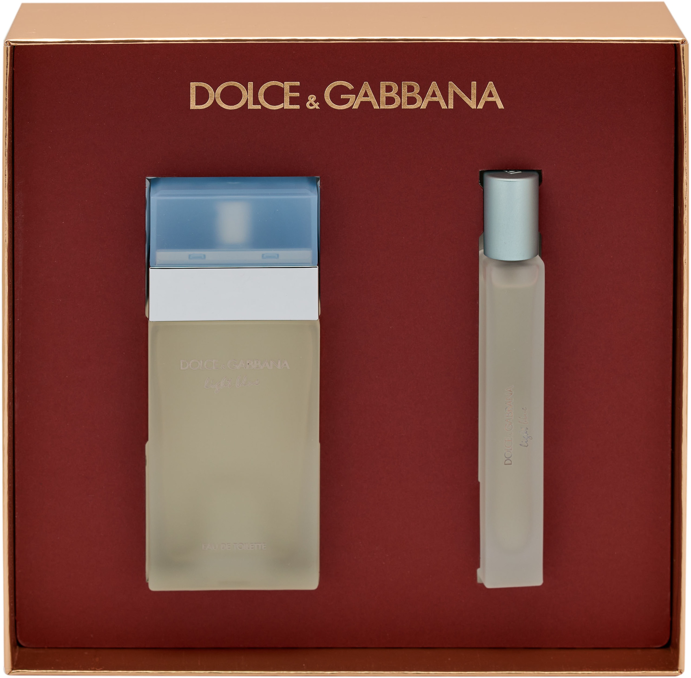 DOLCE & GABBANA Eau de Parfum »Dolce & Gabbana Light BlueWomen Set«, mit exklusiver Basisnote