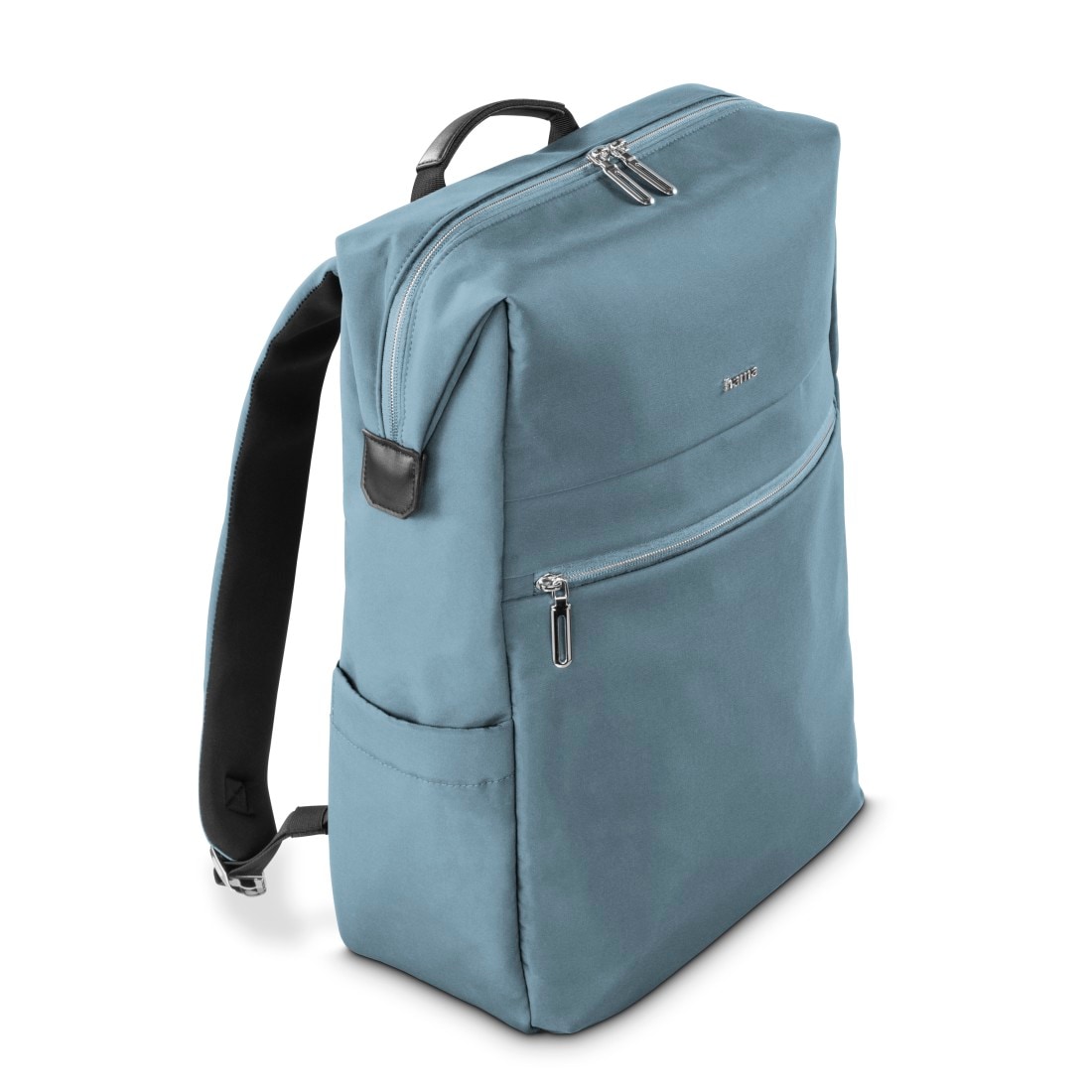 Hama Laptoprucksack »Laptoprucksack (bis 41 cm (16,2“), wasserabweisend, gepolstert, 15 l)« extralanger Reißverschluss, Fach für Wertsachen
