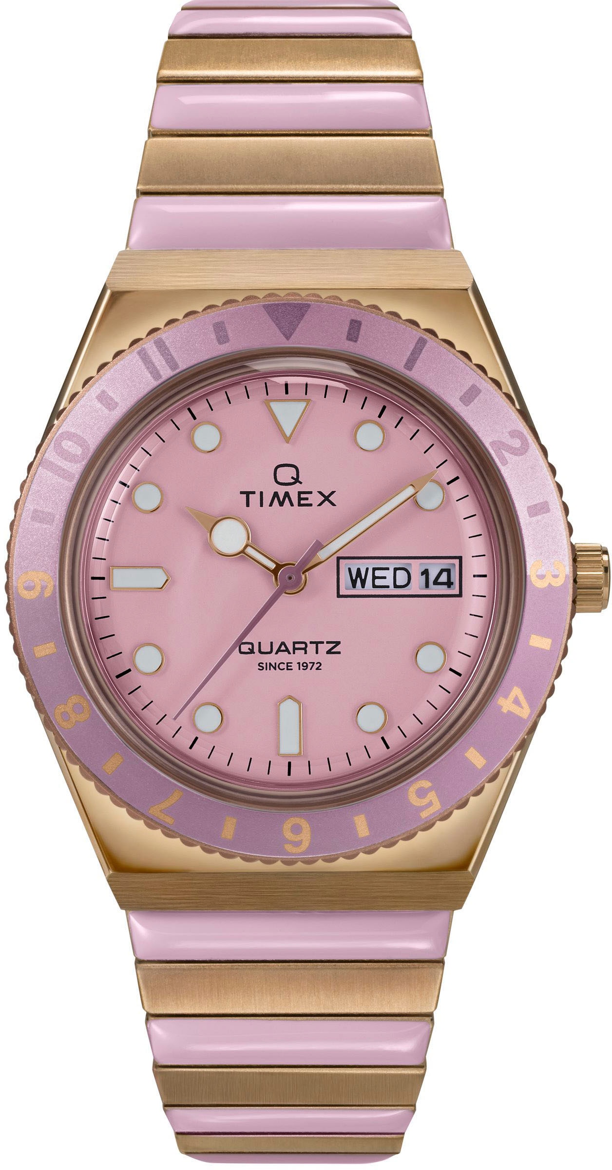 Timex Quarzuhr »Diver Inspired« Armbanduhr, Damenuhr, Datum, Leuchtzeiger, Flexband, Zugband