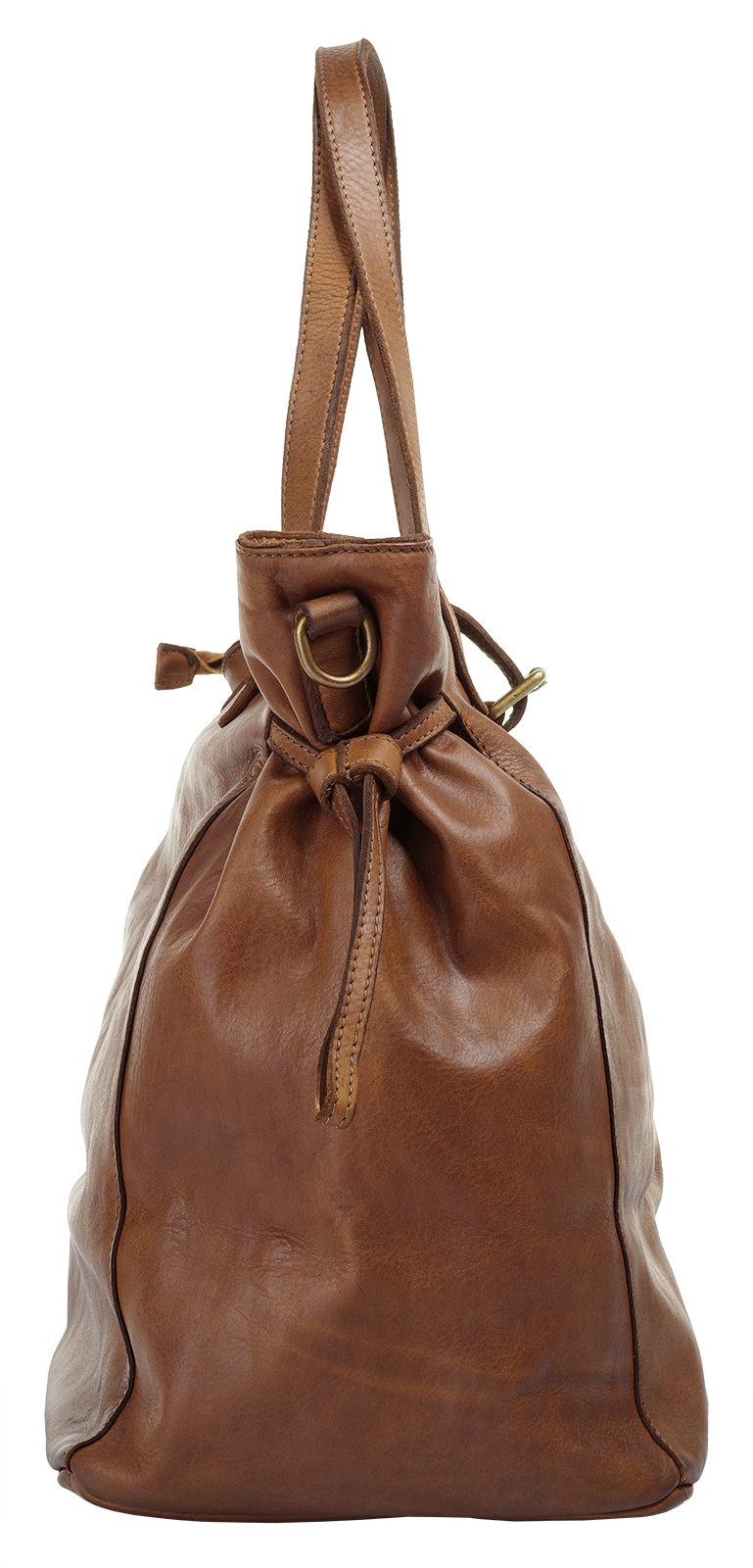 forty° Shopper echt Leder, Made in Italy