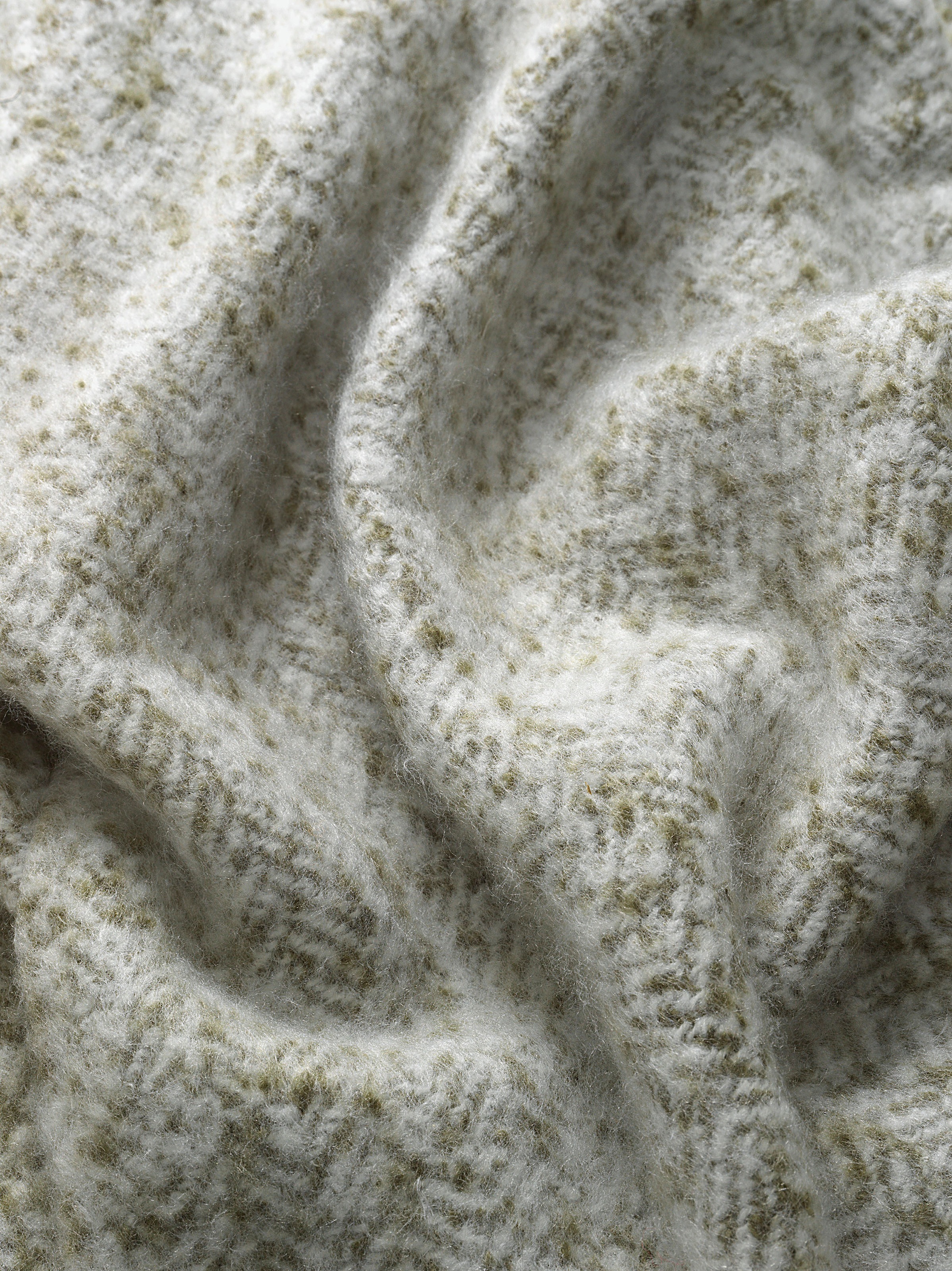 TOM TAILOR HOME Plaid »Wooly Herringbone«, mit Fischgratmuster, Kuscheldecke