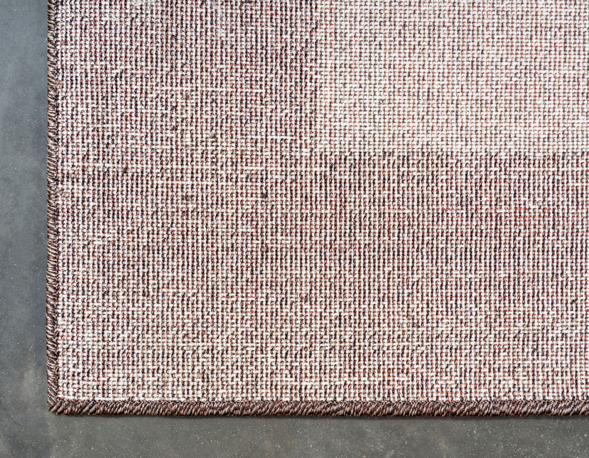 Myflair Möbel & Accessoires Teppich »Good Times Lagerräumung«, rechteckig, 13 mm Höhe, Kurzflor, gewebt, melierte Optik, mit Bordüre