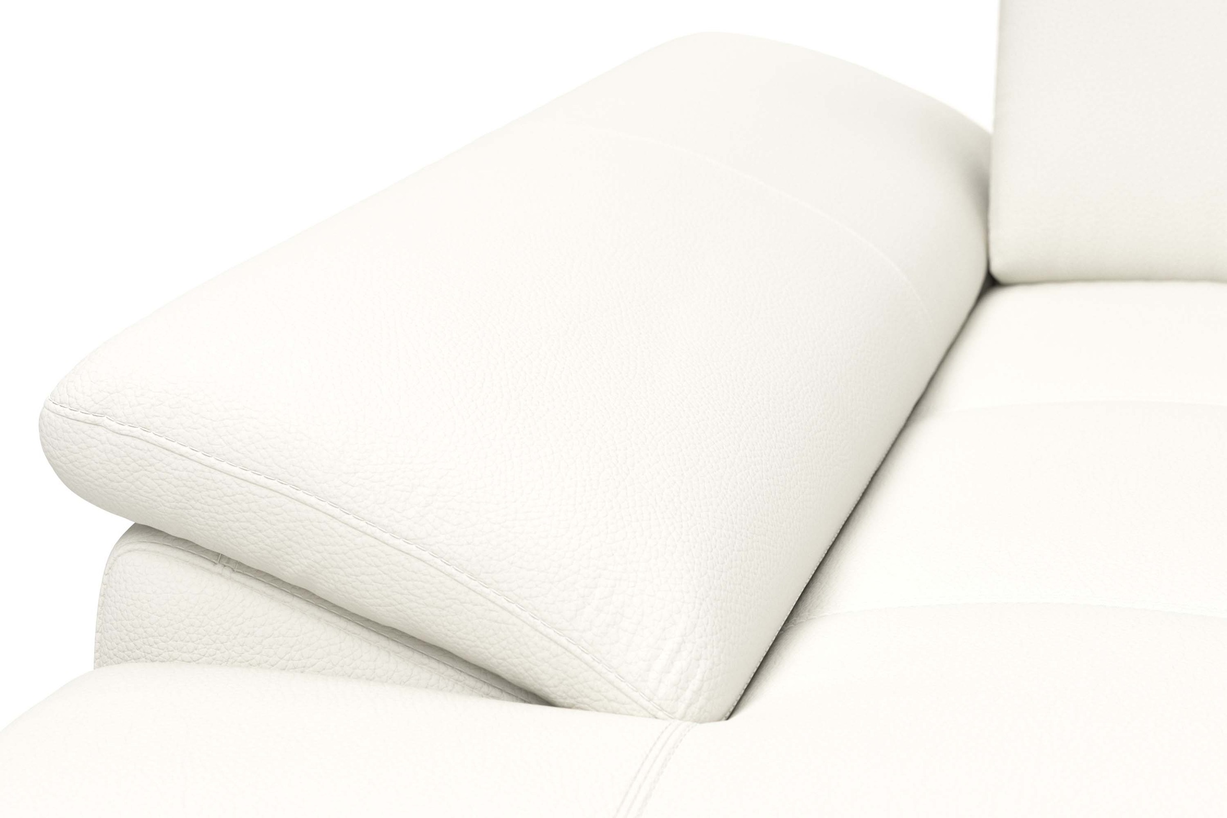 Places of Style Wohnlandschaft »Costello U-Form, mit Sitztiefenverstellung, Armteilverstellung und«, 3 Nierenkissen, optional Bettfunktion und Bettkasten