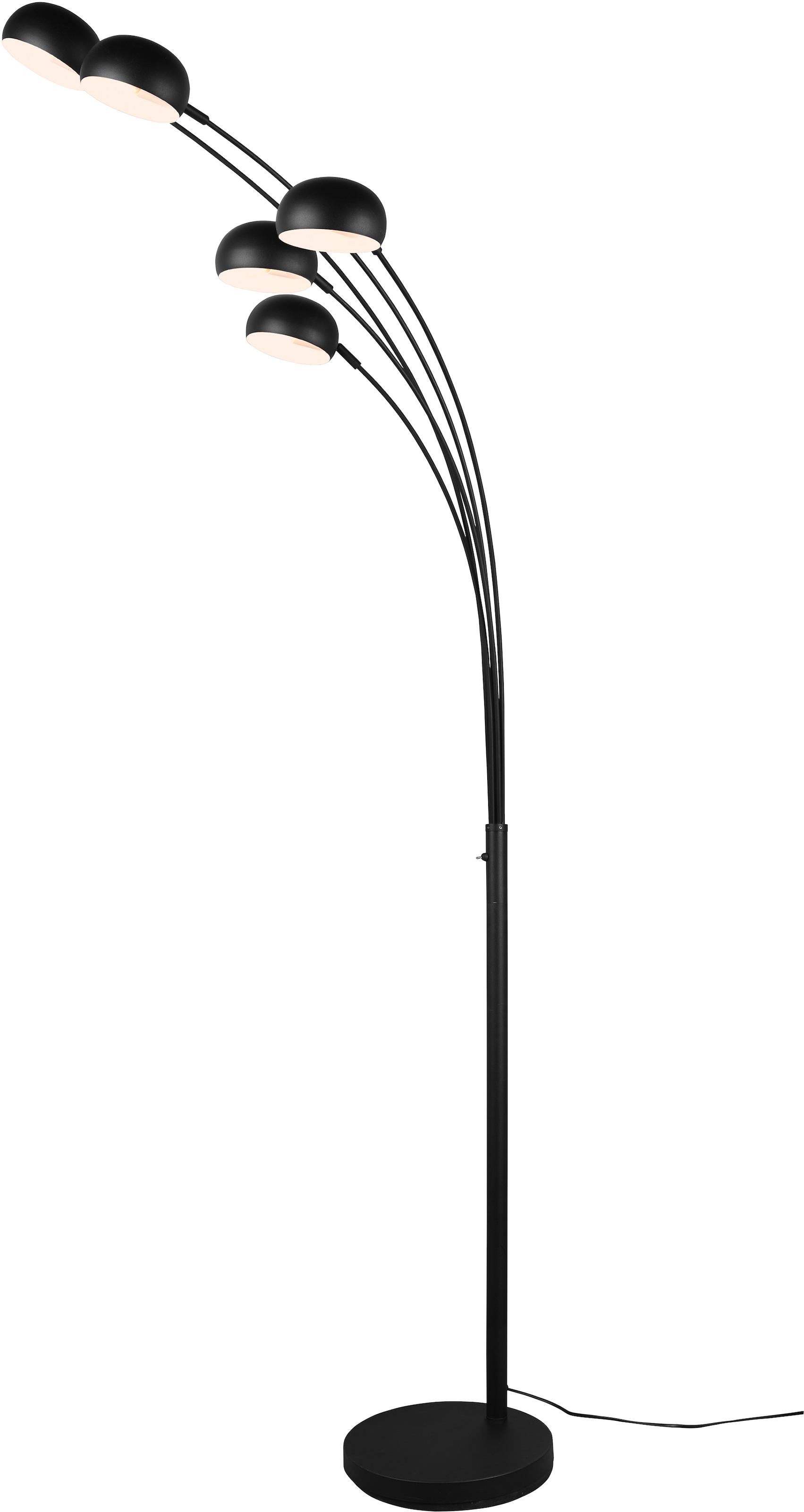 TRIO Leuchten Stehlampe 70 cm, Stehleuchte 5-flammig«, m 2 210 »DITO, Höhe 5 Kabel, flammig-flammig, kaufen mit cm, Auslage Kippschalter online