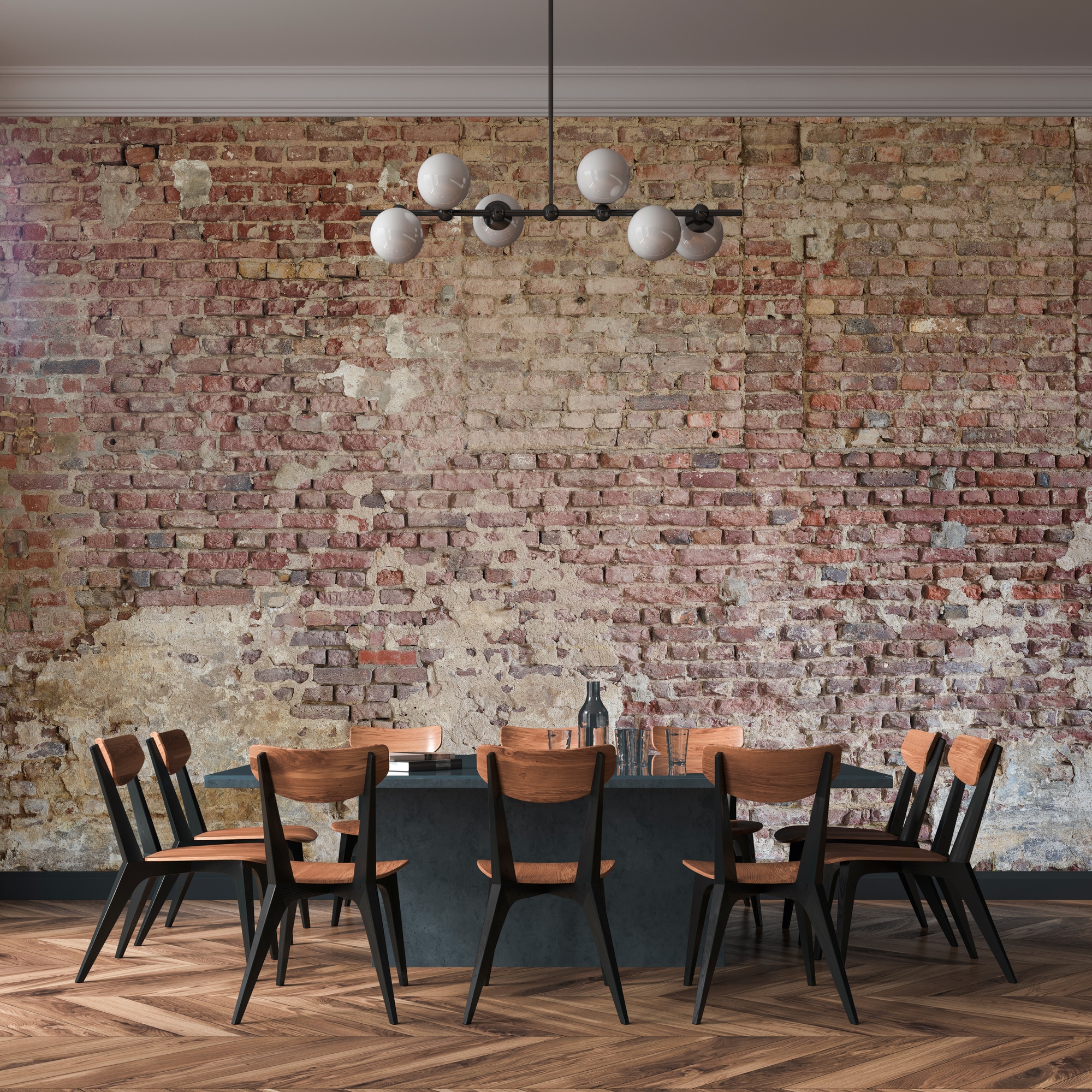 A.S. Création Vliestapete »Fototapete Backsteinoptik Altrot Ziegelmauer« ma günstig online kaufen