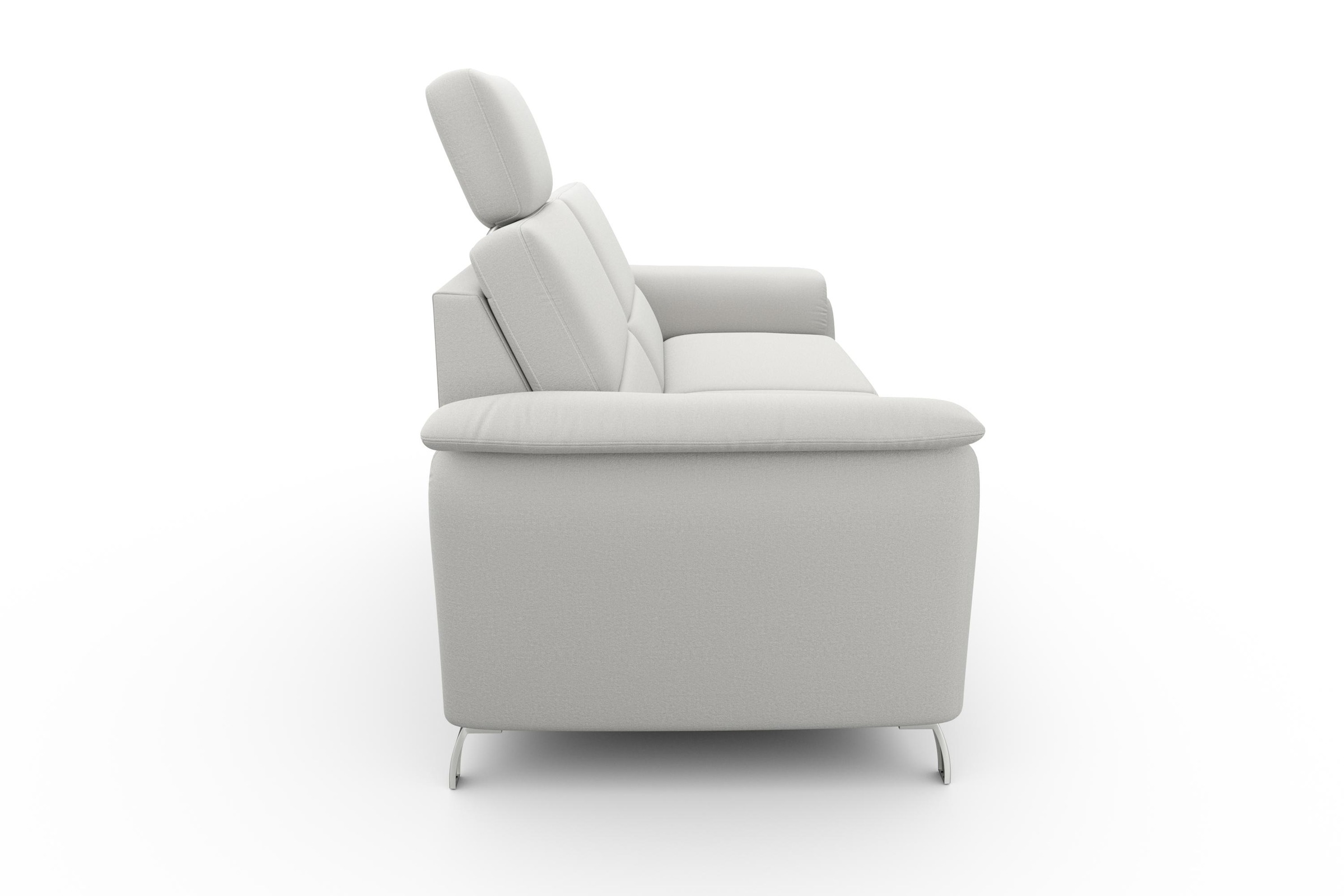 sit&more 2,5-Sitzer »Palmera«, Federkern-Polsterung, Steckvorrichtung für 2 Kopfstützen (optional)