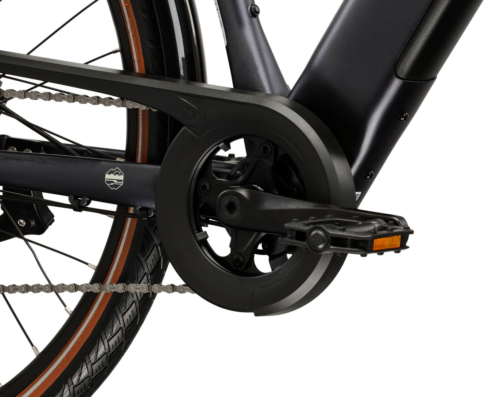 Kross E-Bike »E-Trekkingbike Herren Trans Hybrid 1.0 28" graphitgrau 8 Gänge«, 8 Gang, Shimano, ACERA M3020, Heckmotor 250 W
