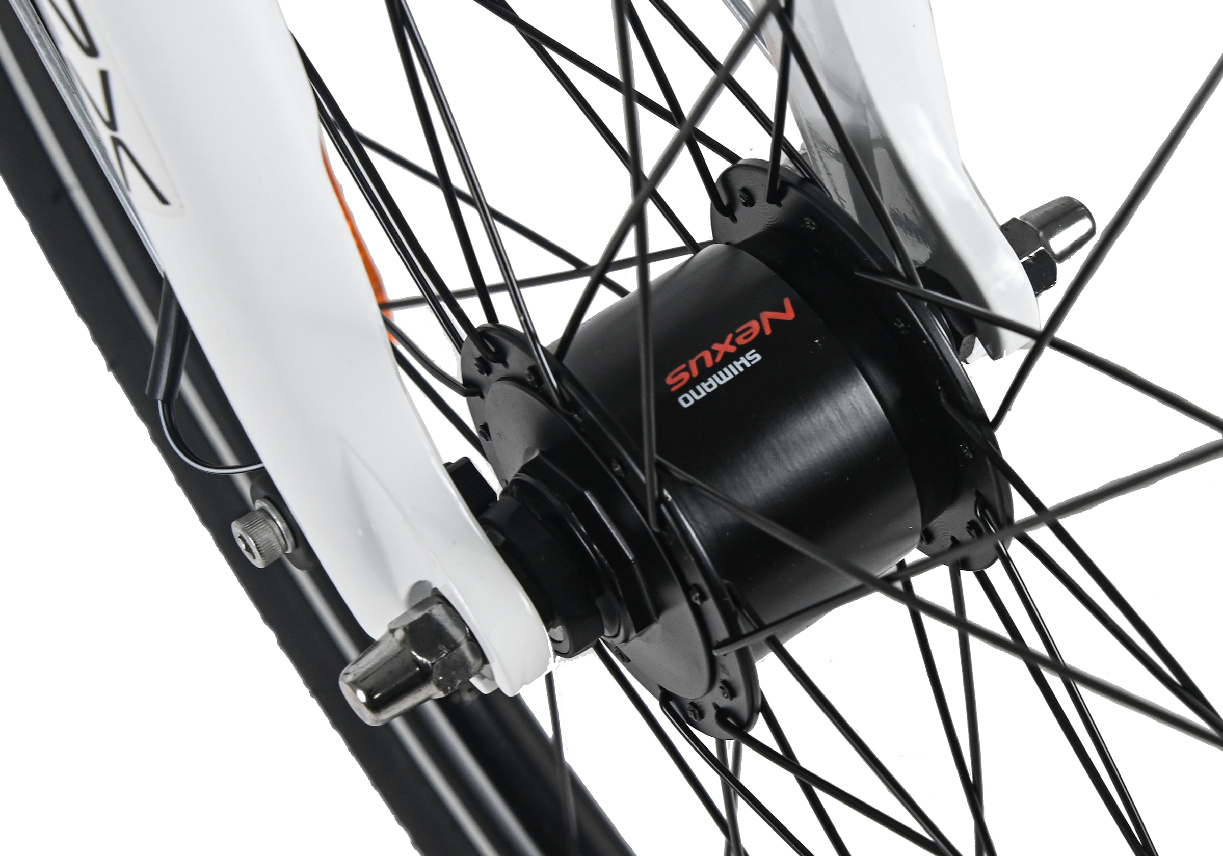 Dacapo Trekkingrad »Firenze 200 Weiß 24 Gänge RH 48 cm V-Brakes« 24 Gang Shimano Acera Schaltwerk Kettenschaltung