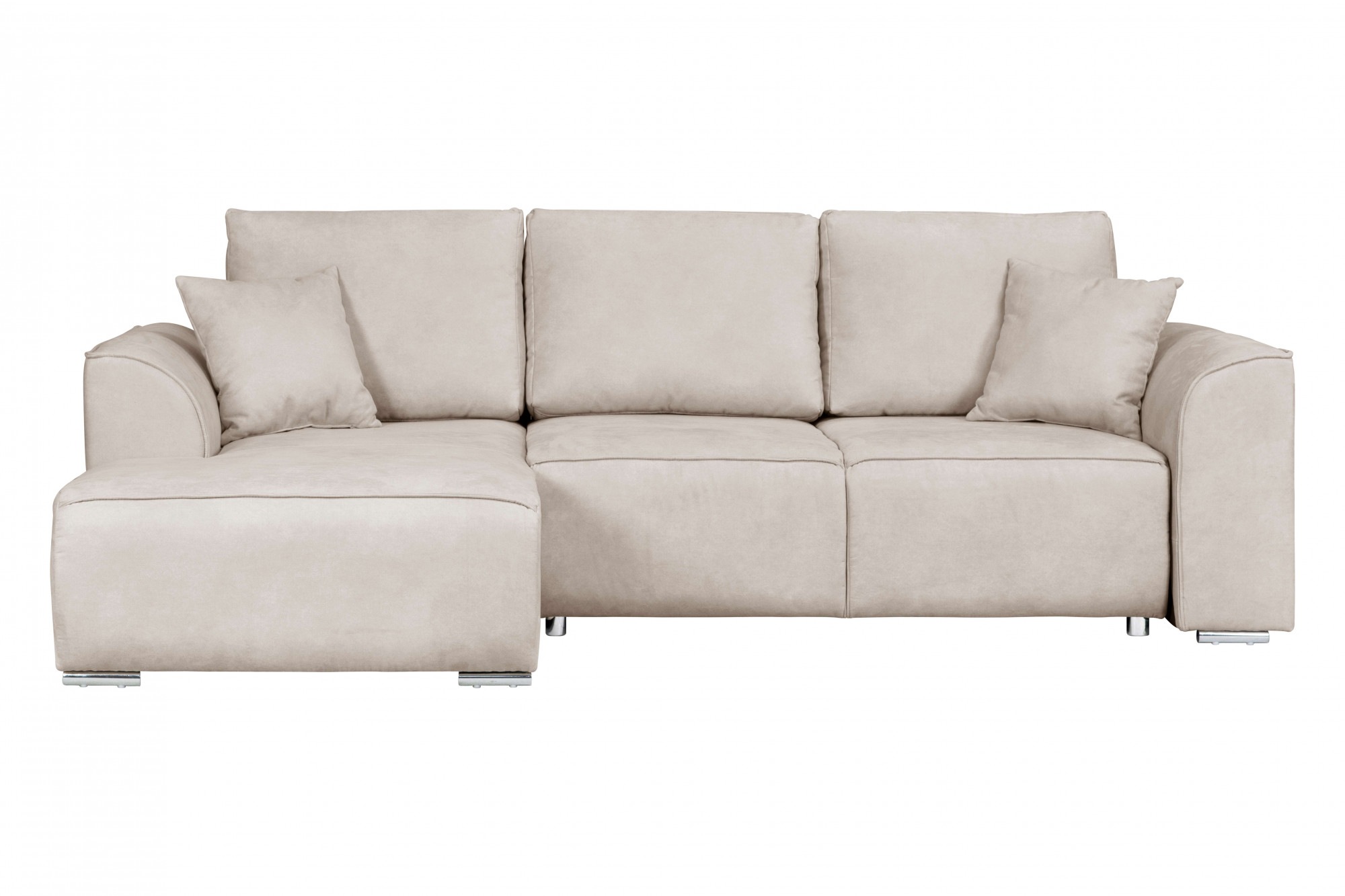 INOSIGN Ecksofa »BEATRICE optionale Schlafsofa mit Bettkasten, B/T/H: 265/170/86 cm«, L-Form, wahlweise auch mit Bettfunktion und Bettkasten