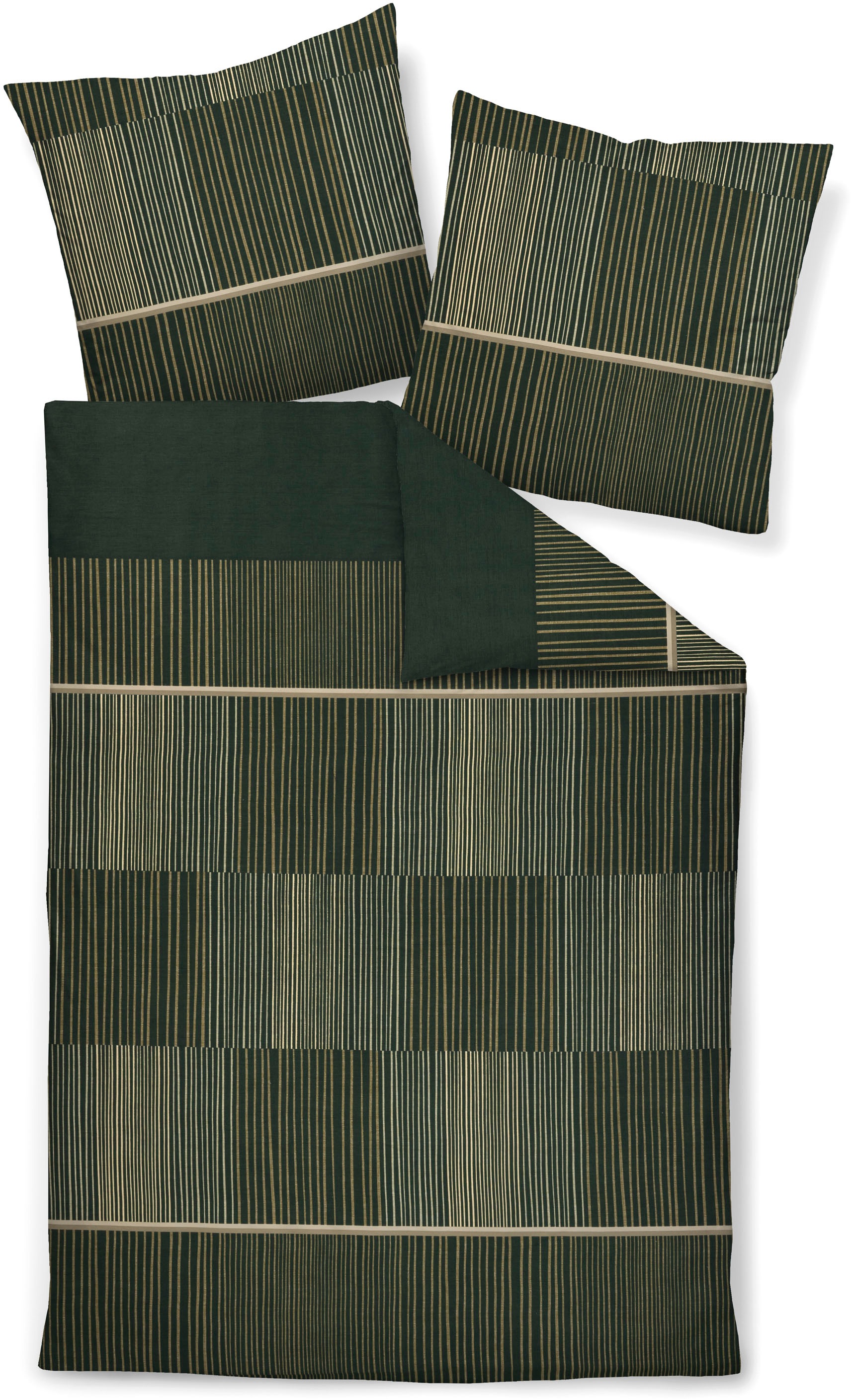 Janine Bettwäsche »Mako-Satin98125 06«, mit Reissverschluss günstig online kaufen