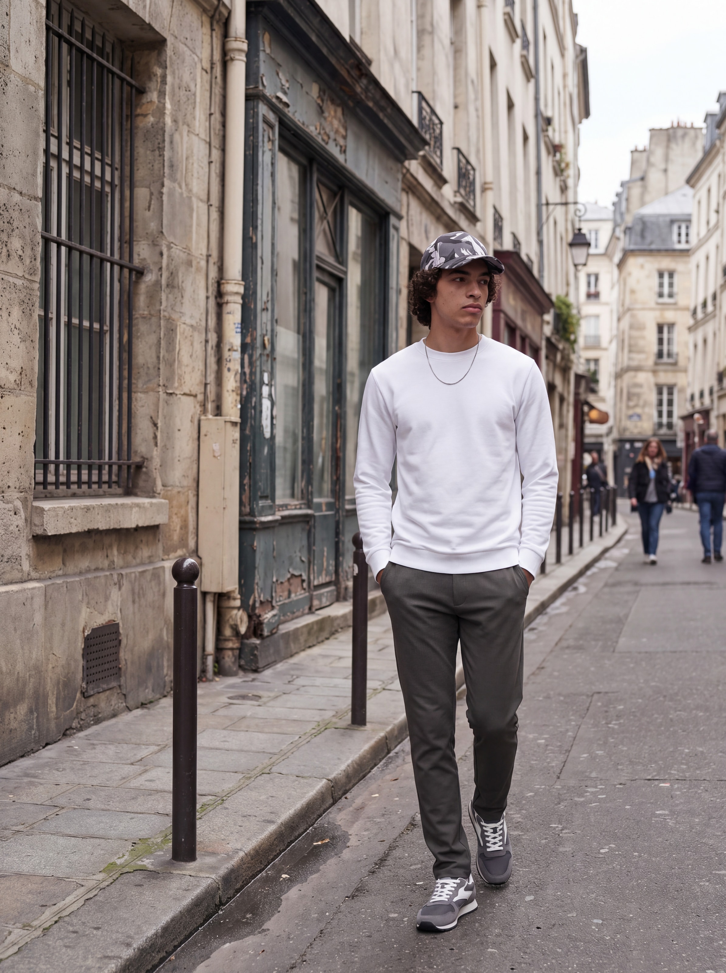 Jack & Jones Schlupfhose »JPSTKANE WILLIAM JOGGER NOOS«  Materialmix, locker geschnitten