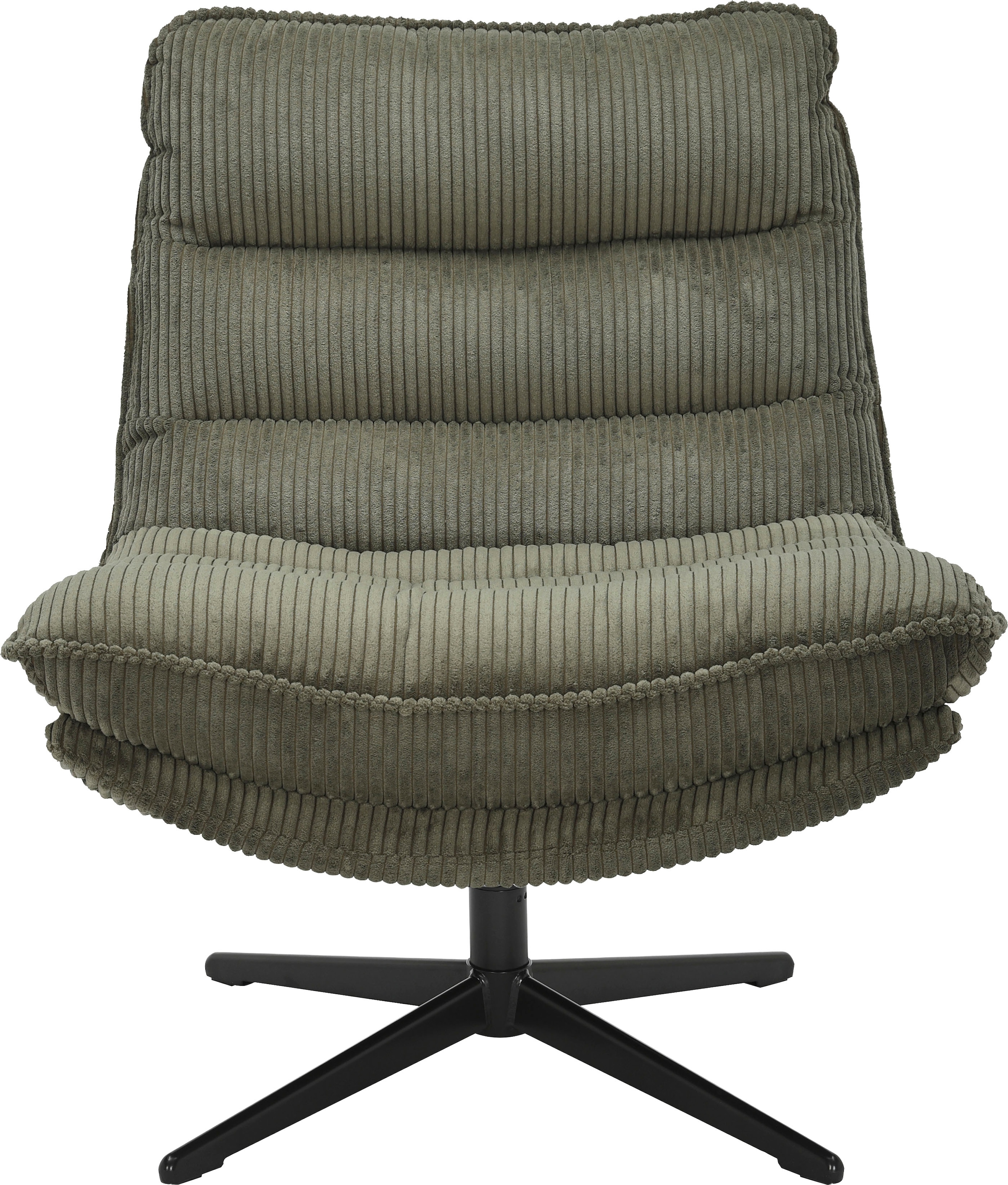 OTTO home Sessel »AVAA, Loungesessel im softem Cord-Bezug,« 360° Grad drehb günstig online kaufen