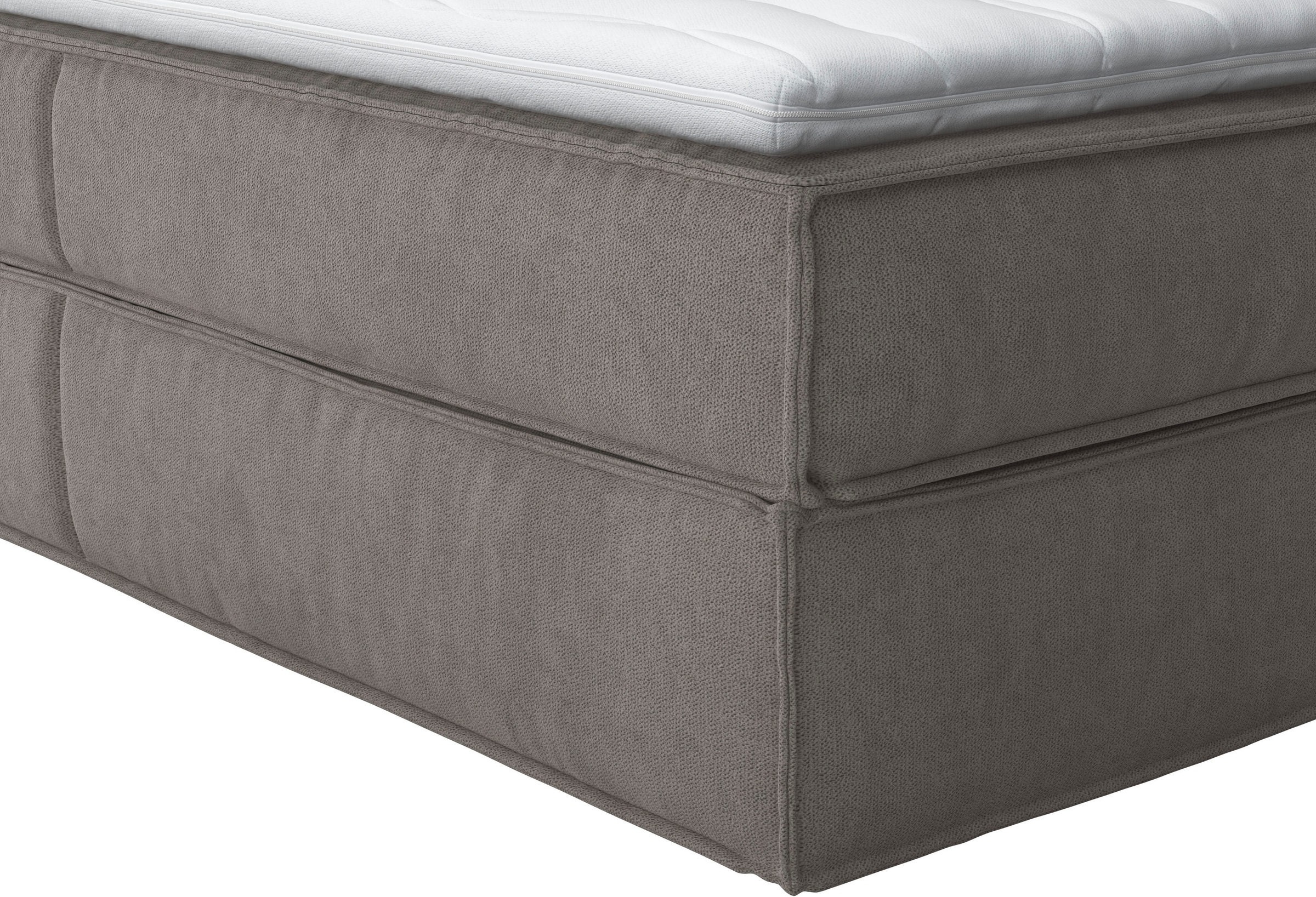 Home affaire Boxspringbett »Sacy«, Boxbett inkl. Topper, 2 Matratzen, Härtegrade H2, H3 und H4 wählbar