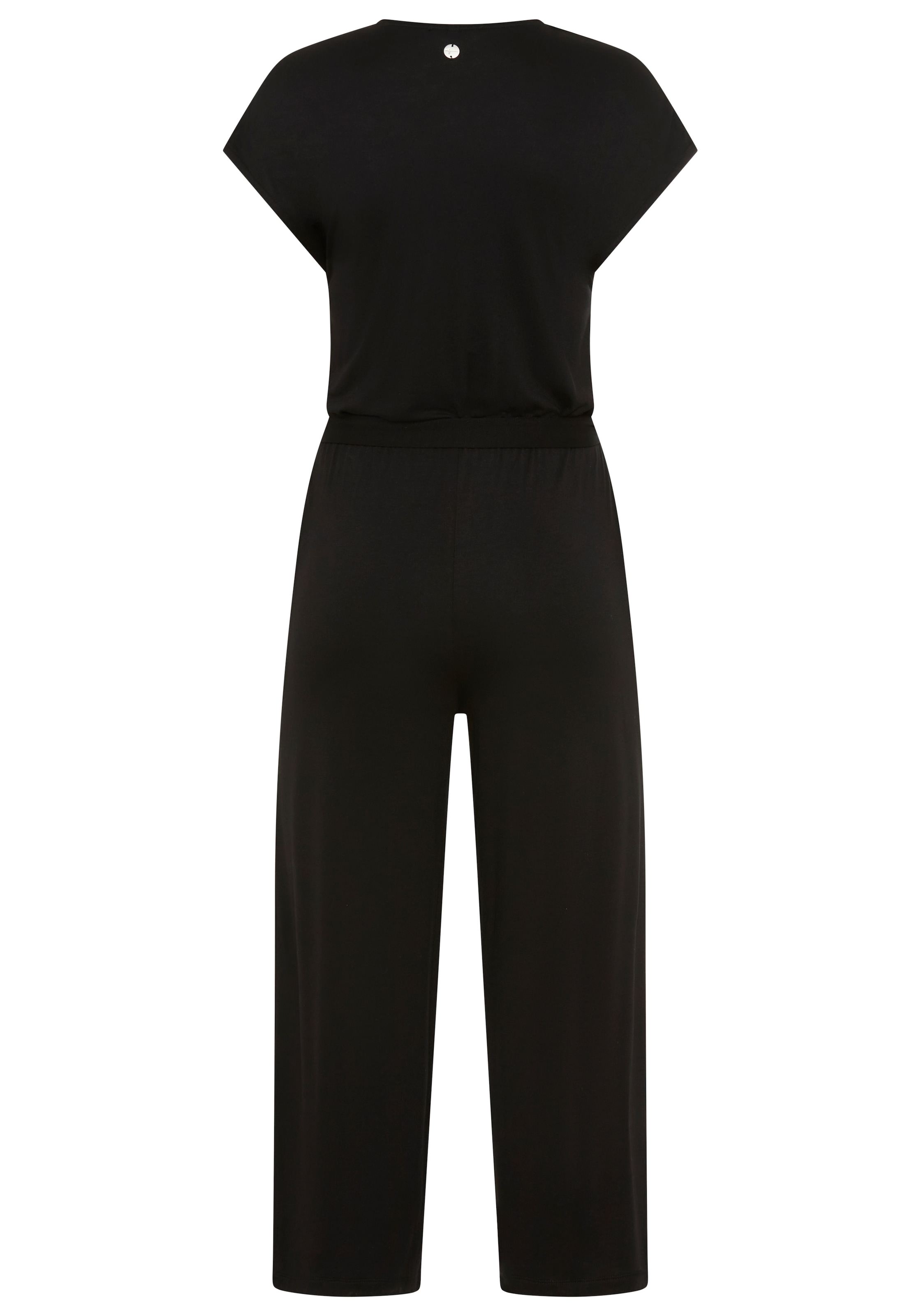 Tamaris Culotte-Overall mit Knopfleiste und Bindeband