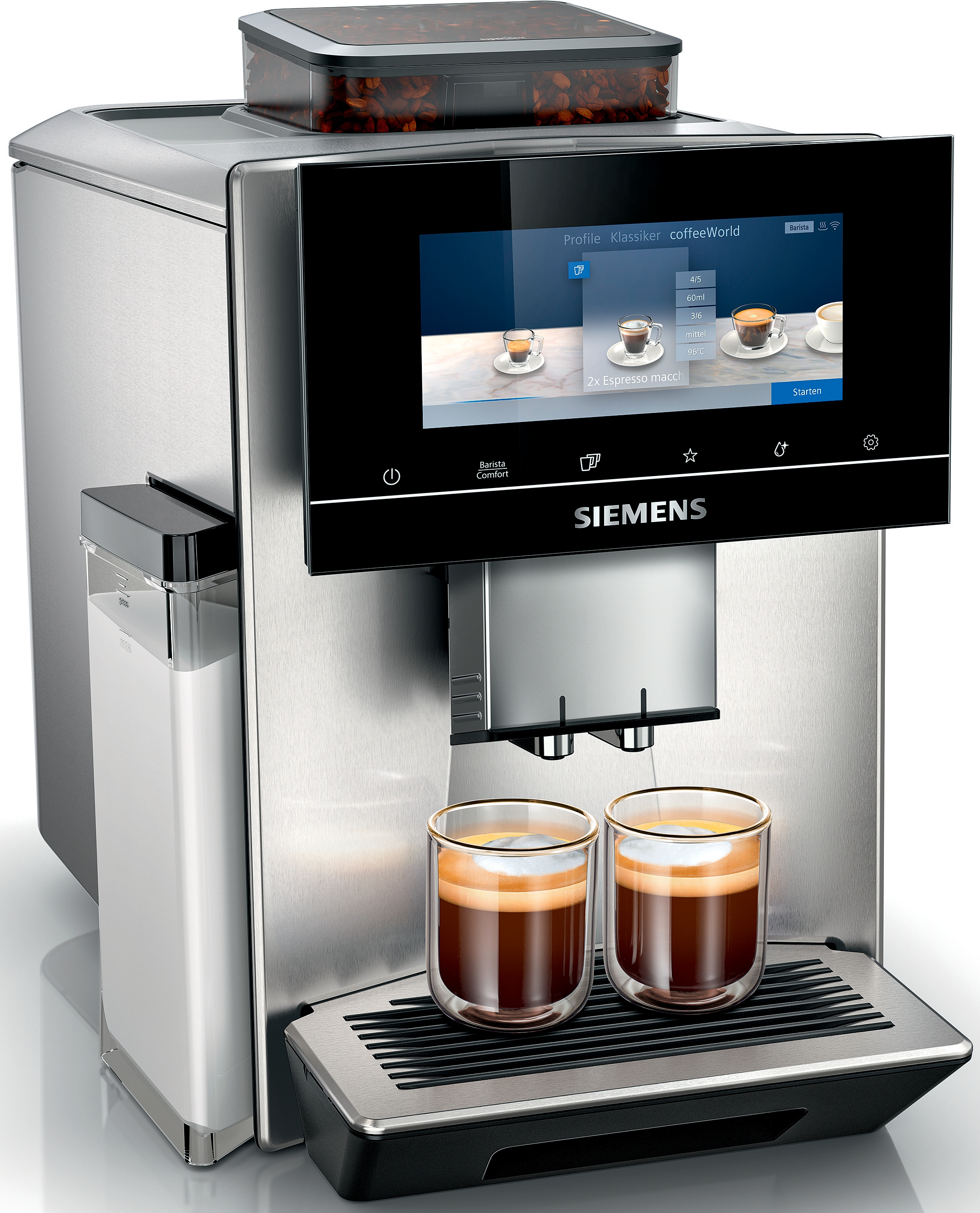 Kaffeevollautomat »EQ900 TQ905D03, intuitives 6,8" TFT-Display, Barista-Modus«,...