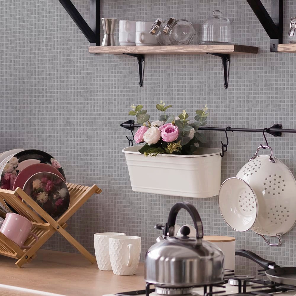 contour Vliestapete »Spectrum Mosaik«, FSC® zertifiziert, mit lebhaftem Druck, 10 Meter Länge