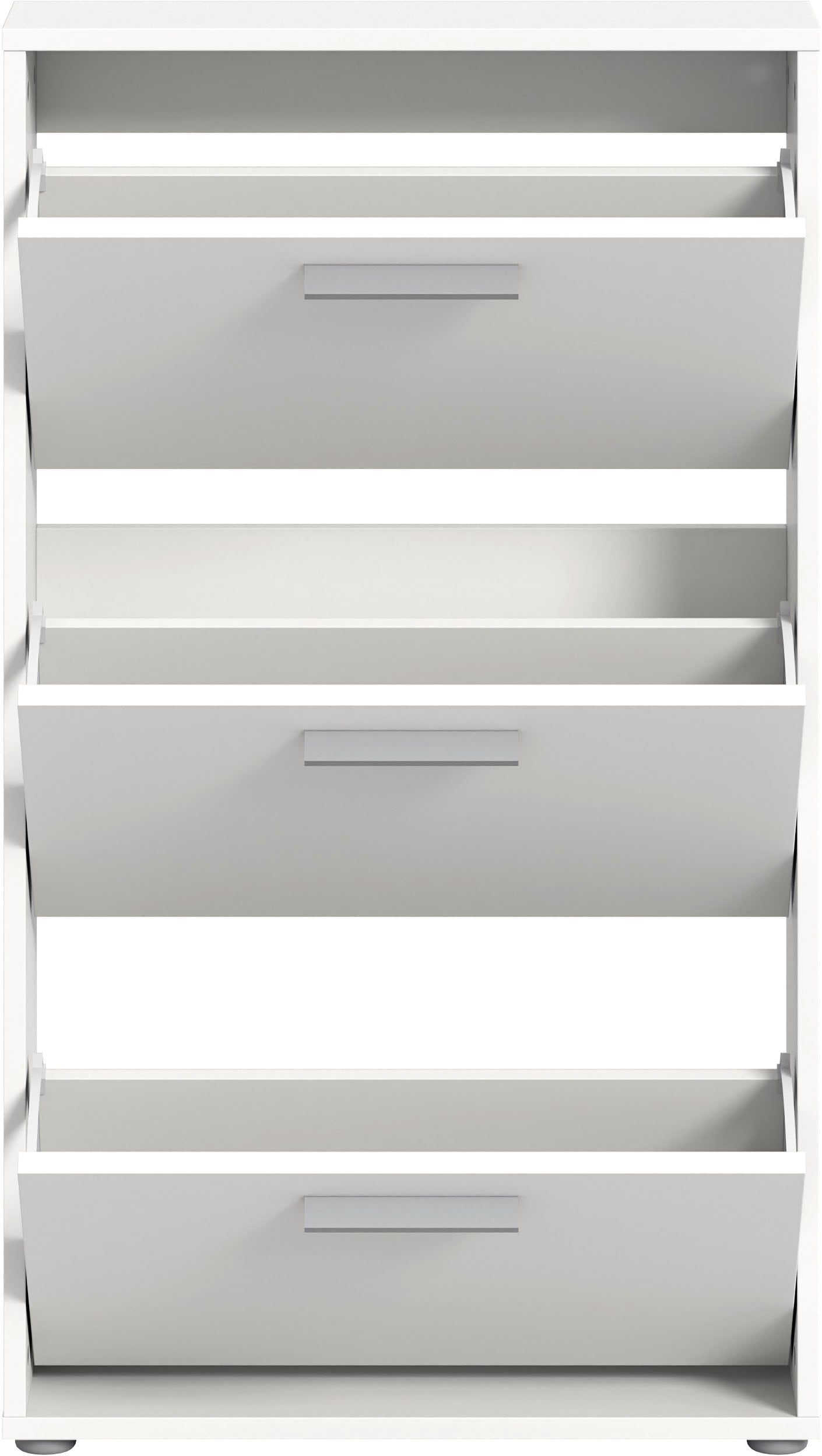 HBZ Schuhkommode »Sam«, (1 St.), Schuhkipper, Schuhschrank mit 3 Klappen, BxHxT 59x103x17cm