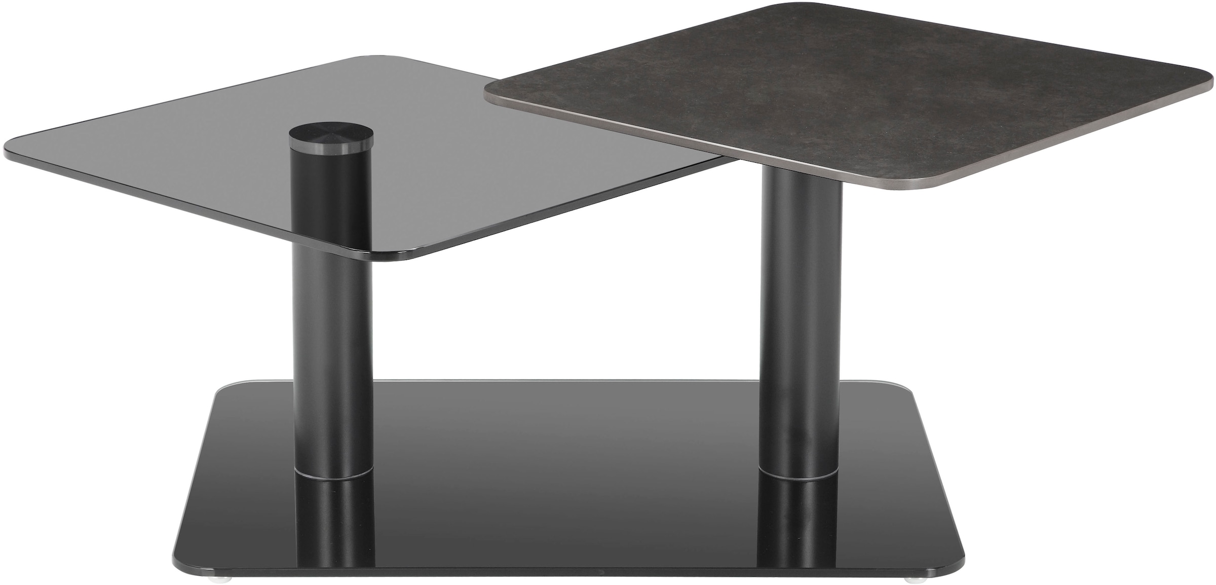 OTTO home Couchtisch »Craco« mit verschiebbarer Ablagefläche im puristischen Design