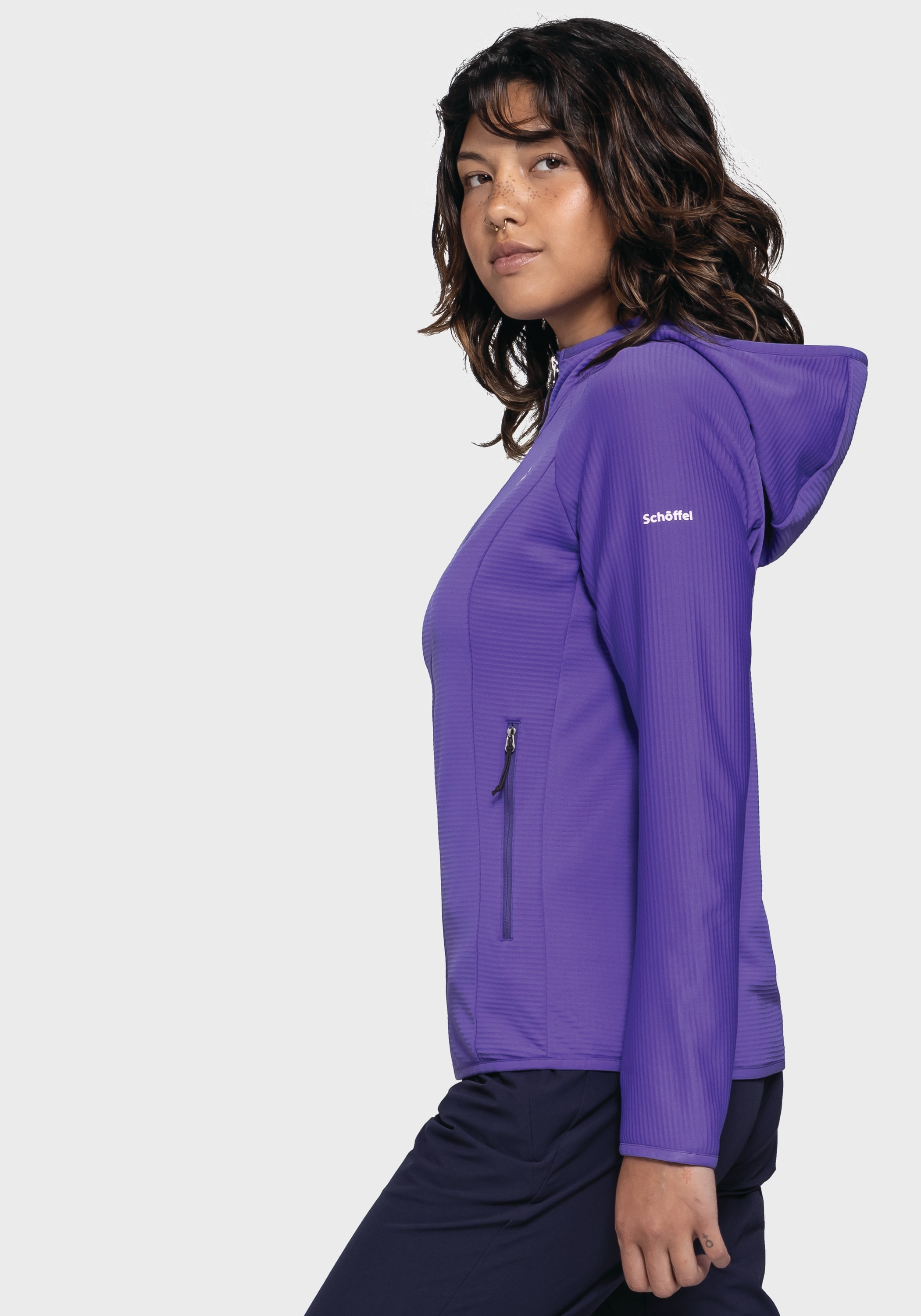 Schöffel Fleecejacke »Hiking Fleece Hoody Style Cascata WMS«, mit Kapuze