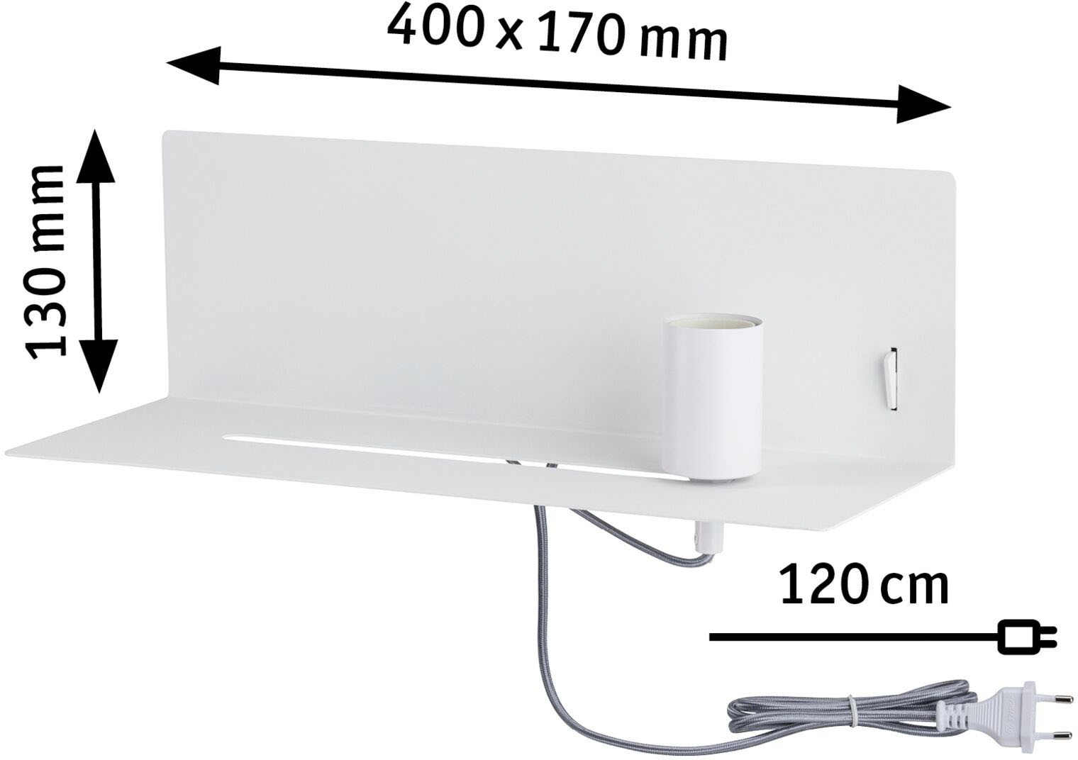 Paulmann LED Wandleuchte »Devera«